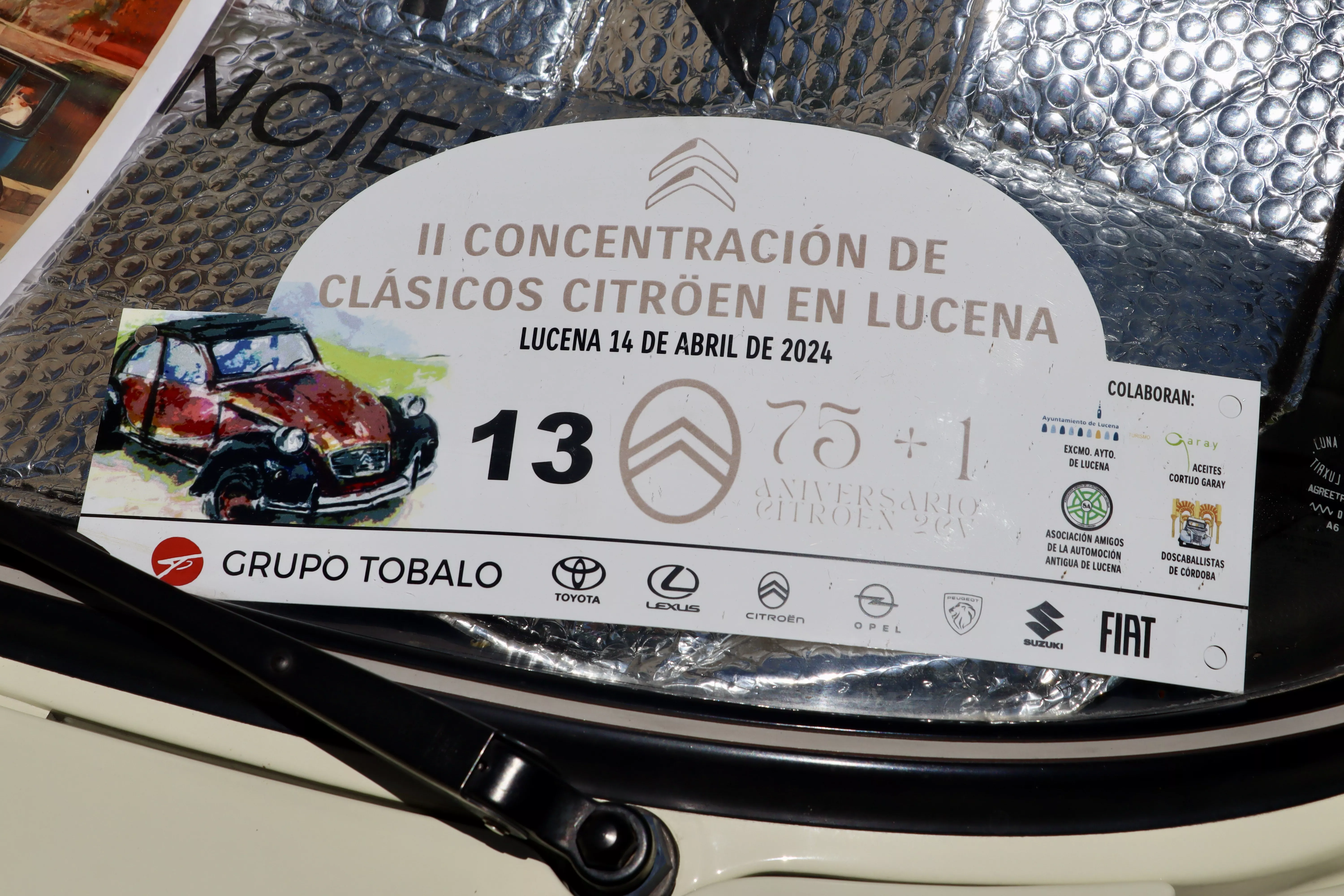 II Concentración de Clásicos Citroën en Lucena
