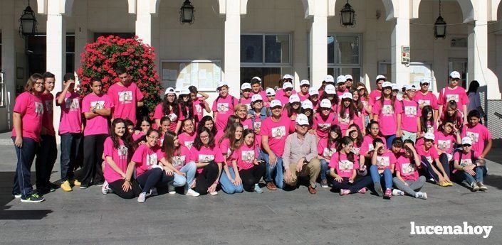  Un grupo de alumnos de Secundaria de Jaén conoce el patrimonio sefardí de Lucena con Benjamín de Sefarad 