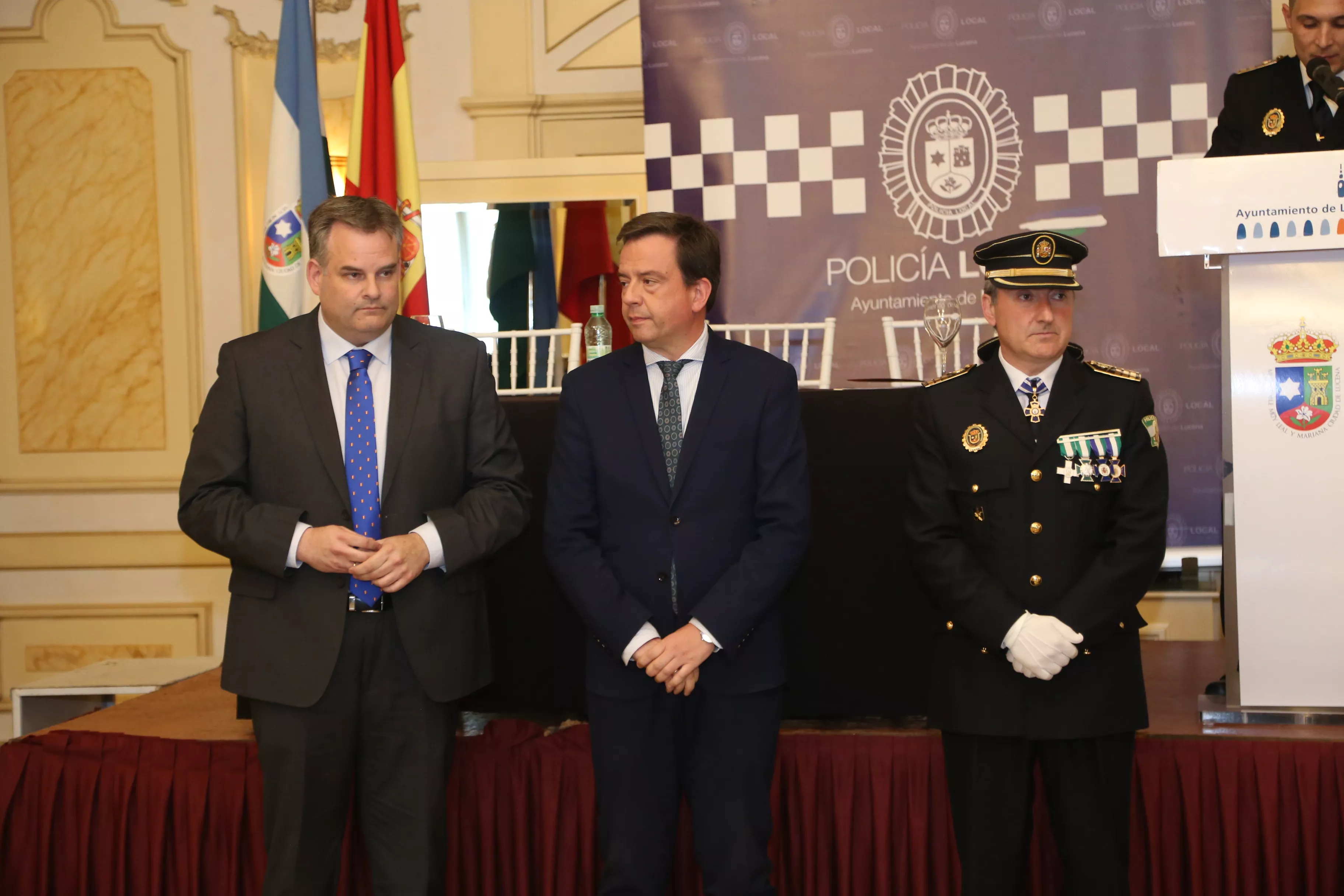 Acto Institucional Fiesta de la Policía Local de Lucena