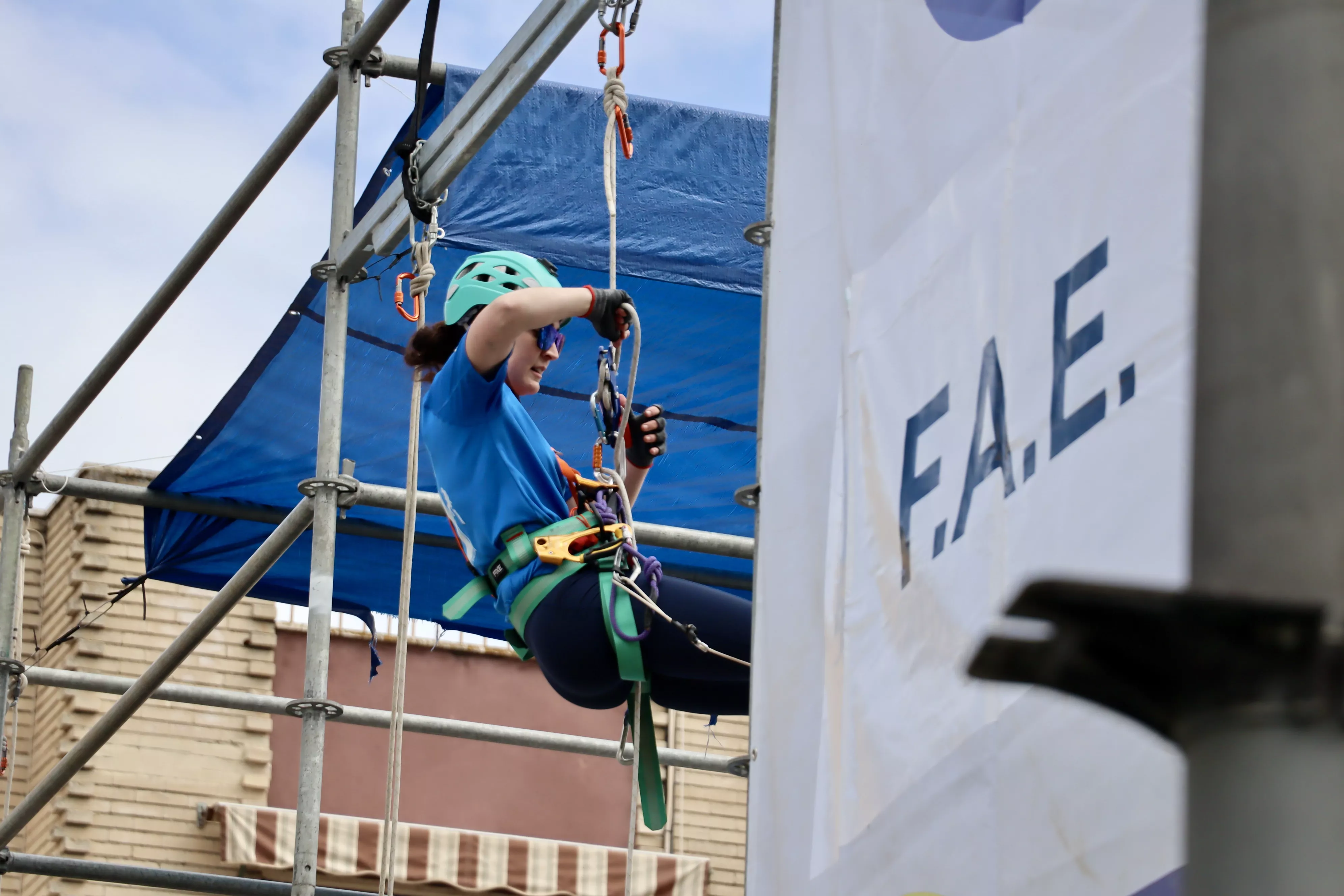 Campeonato Andaluz de Técnicas de Progresión Vertical (TPV) en Espeleología en Lucena