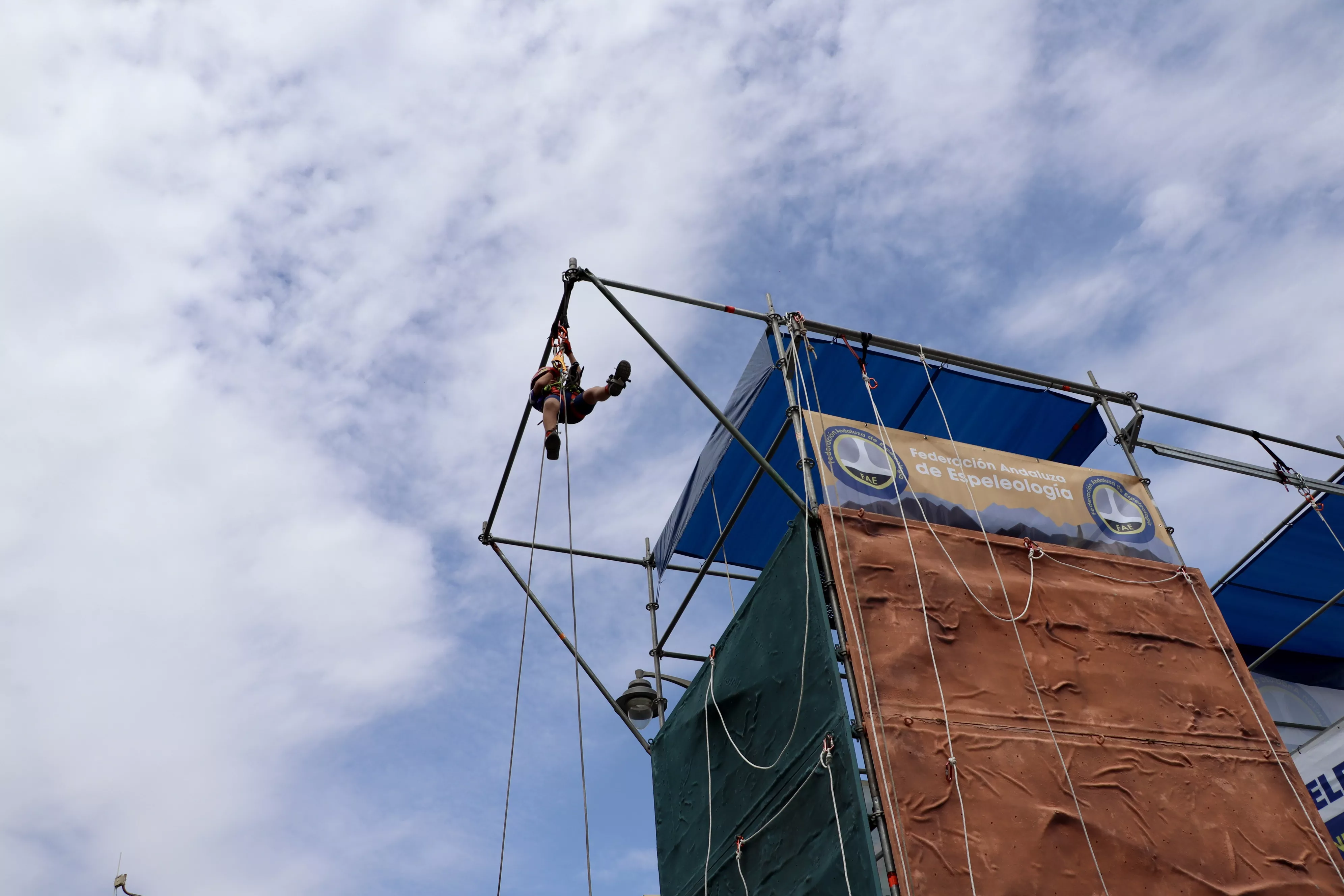 Campeonato Andaluz de Técnicas de Progresión Vertical (TPV) en Espeleología en Lucena