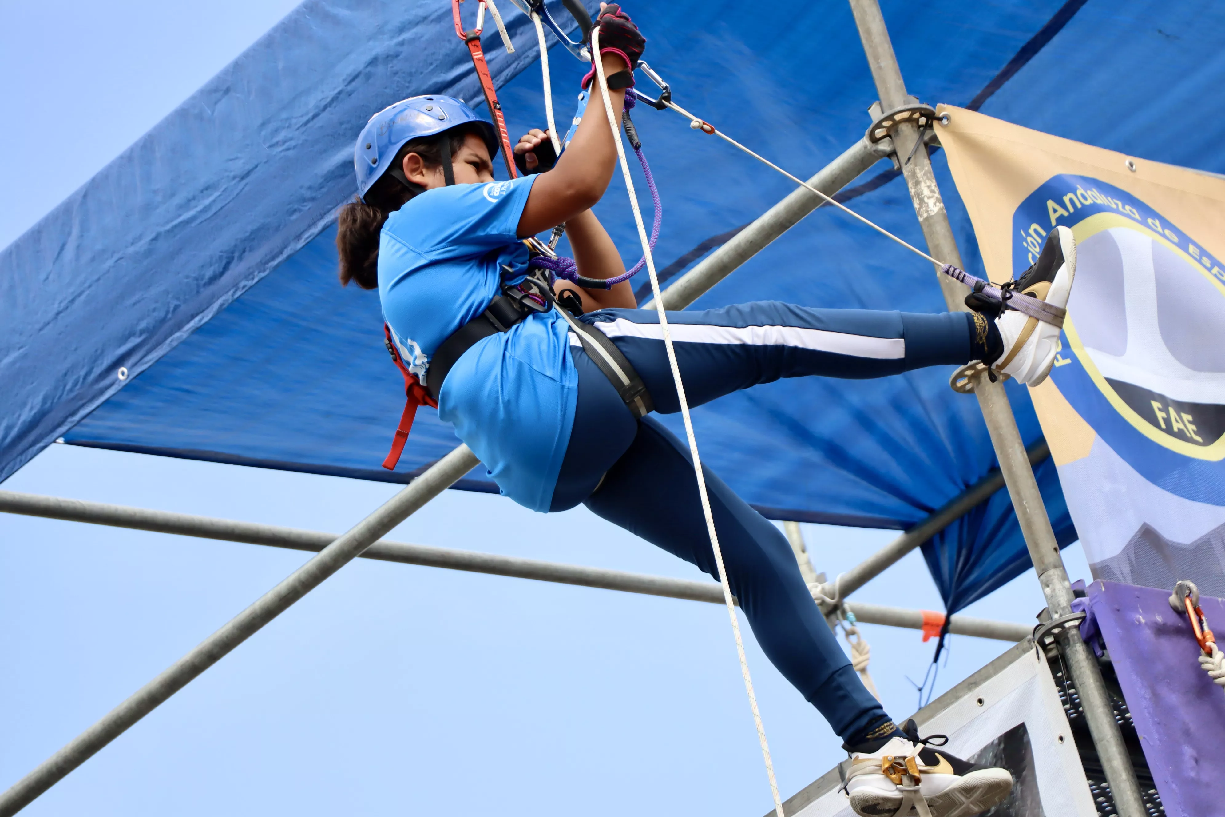 Campeonato Andaluz de Técnicas de Progresión Vertical (TPV) en Espeleología en Lucena