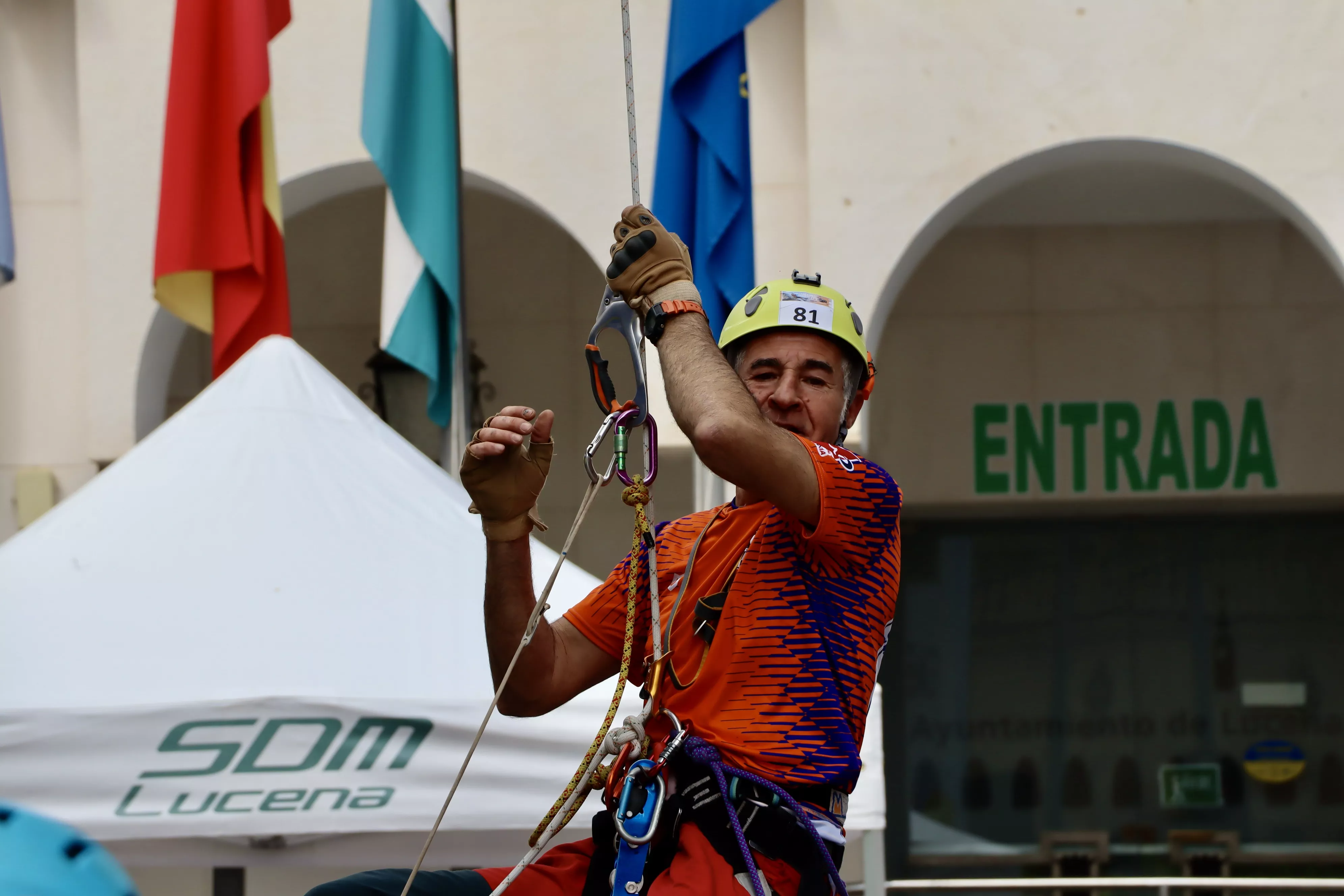 Campeonato Andaluz de Técnicas de Progresión Vertical (TPV) en Espeleología en Lucena