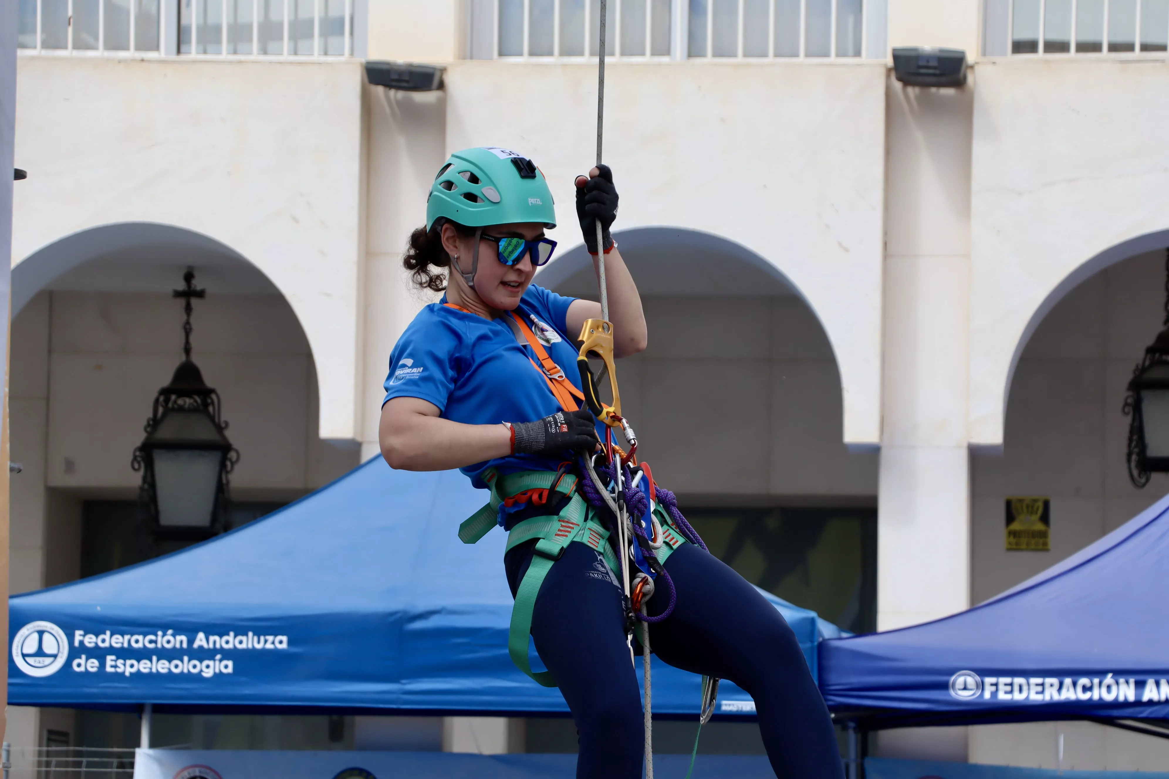 Campeonato Andaluz de Técnicas de Progresión Vertical (TPV) en Espeleología en Lucena