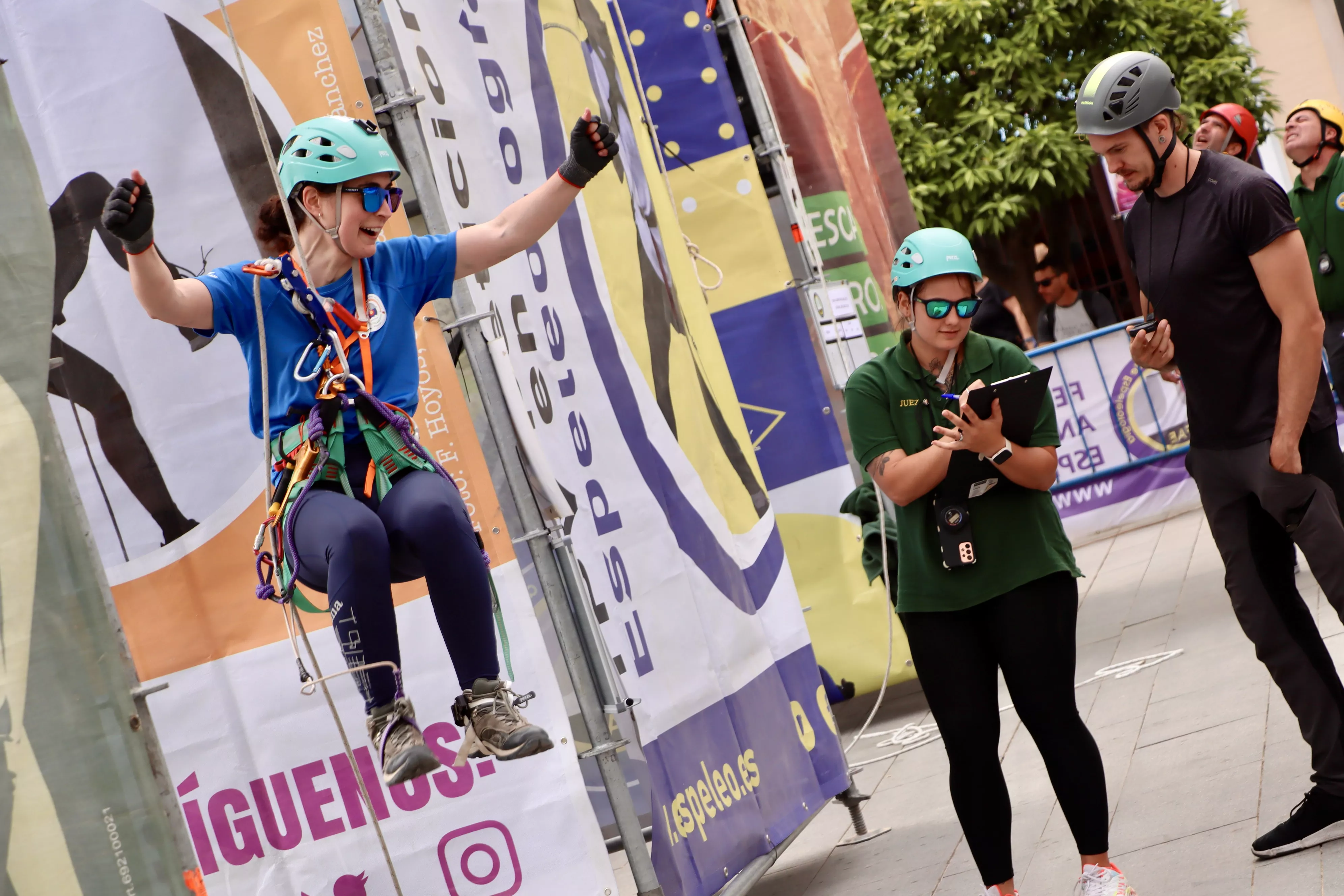 Campeonato Andaluz de Técnicas de Progresión Vertical (TPV) en Espeleología en Lucena