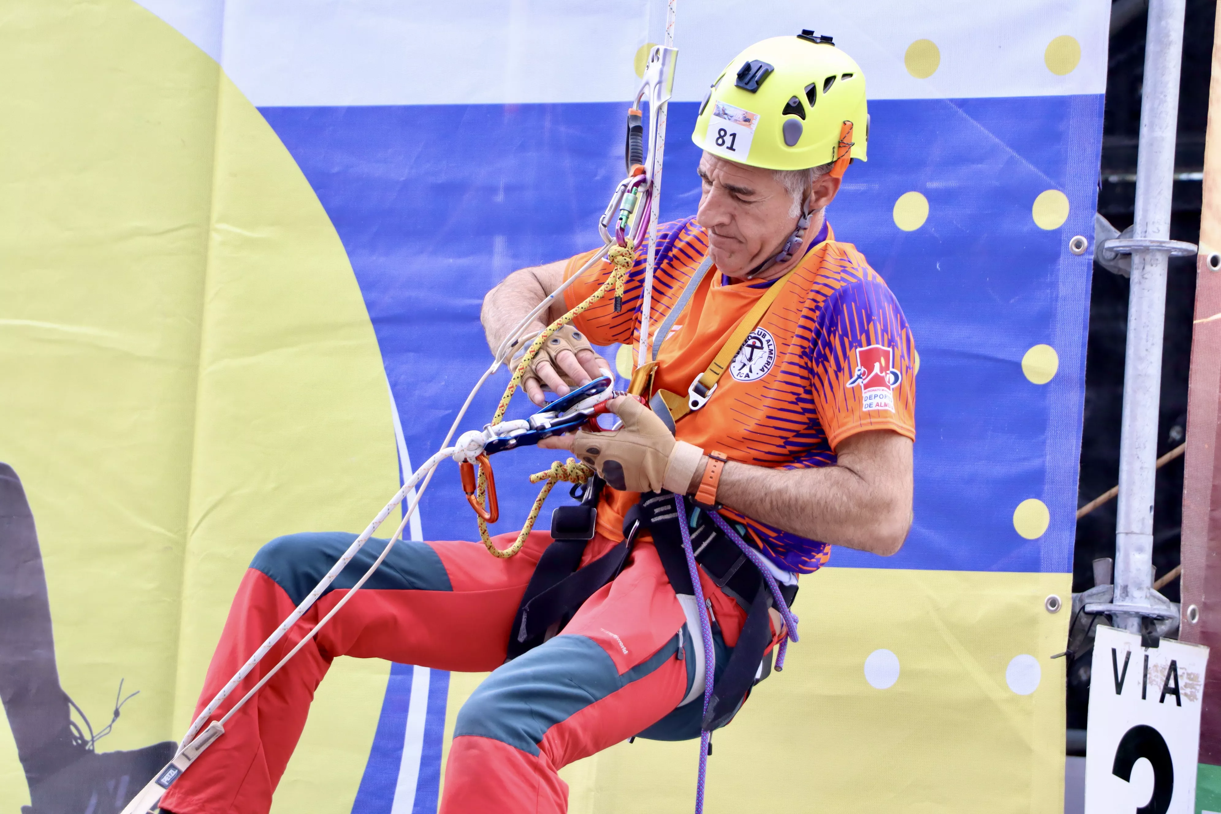 Campeonato Andaluz de Técnicas de Progresión Vertical (TPV) en Espeleología en Lucena