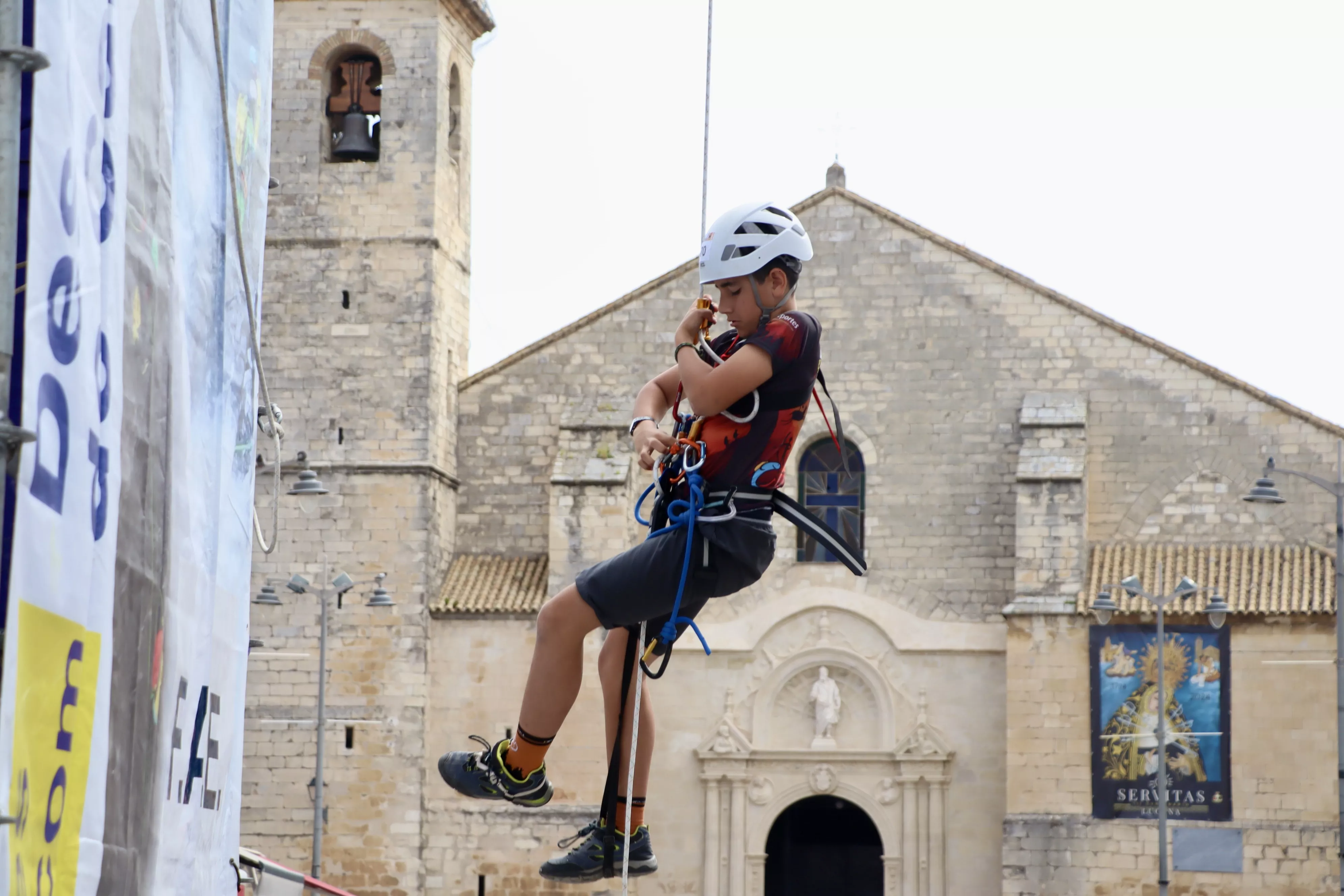 Campeonato Andaluz de Técnicas de Progresión Vertical (TPV) en Espeleología en Lucena