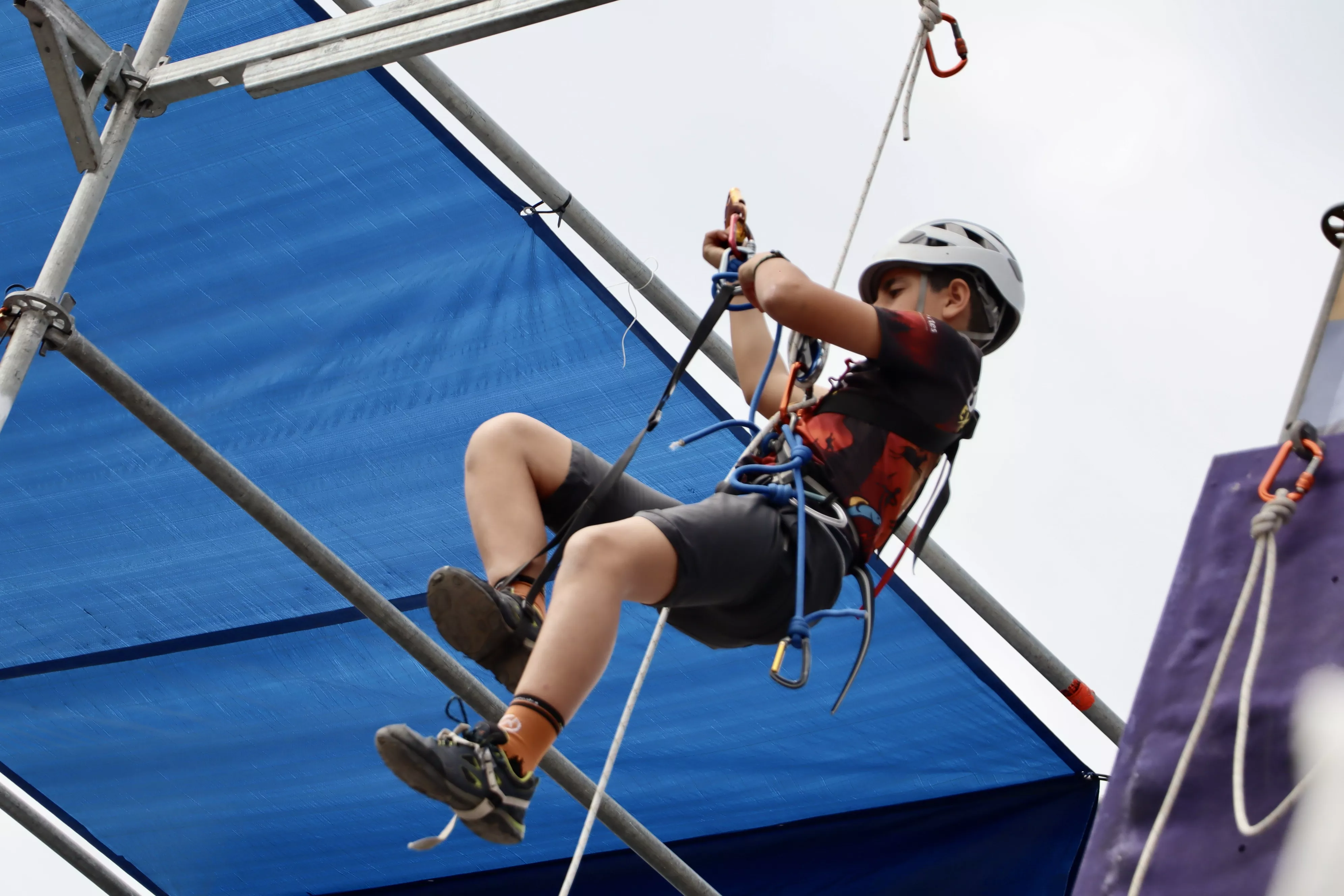 Campeonato Andaluz de Técnicas de Progresión Vertical (TPV) en Espeleología en Lucena