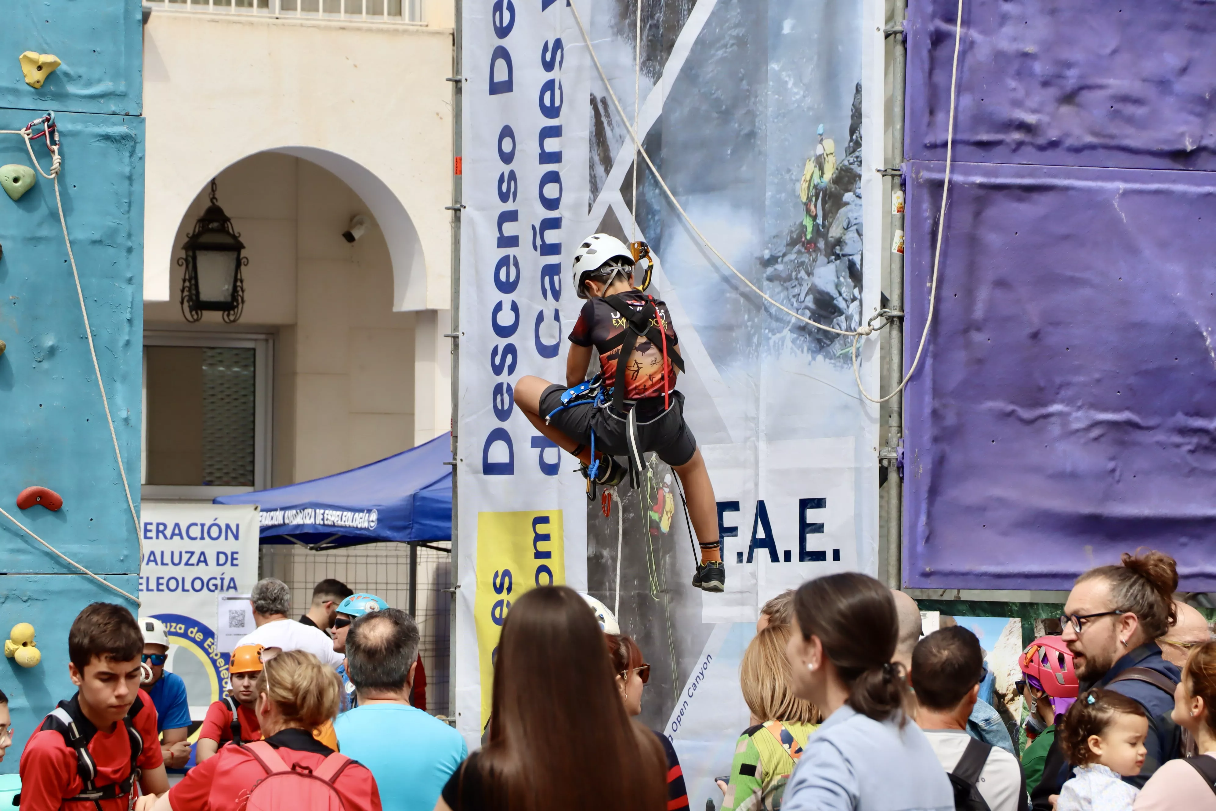 Campeonato Andaluz de Técnicas de Progresión Vertical (TPV) en Espeleología en Lucena