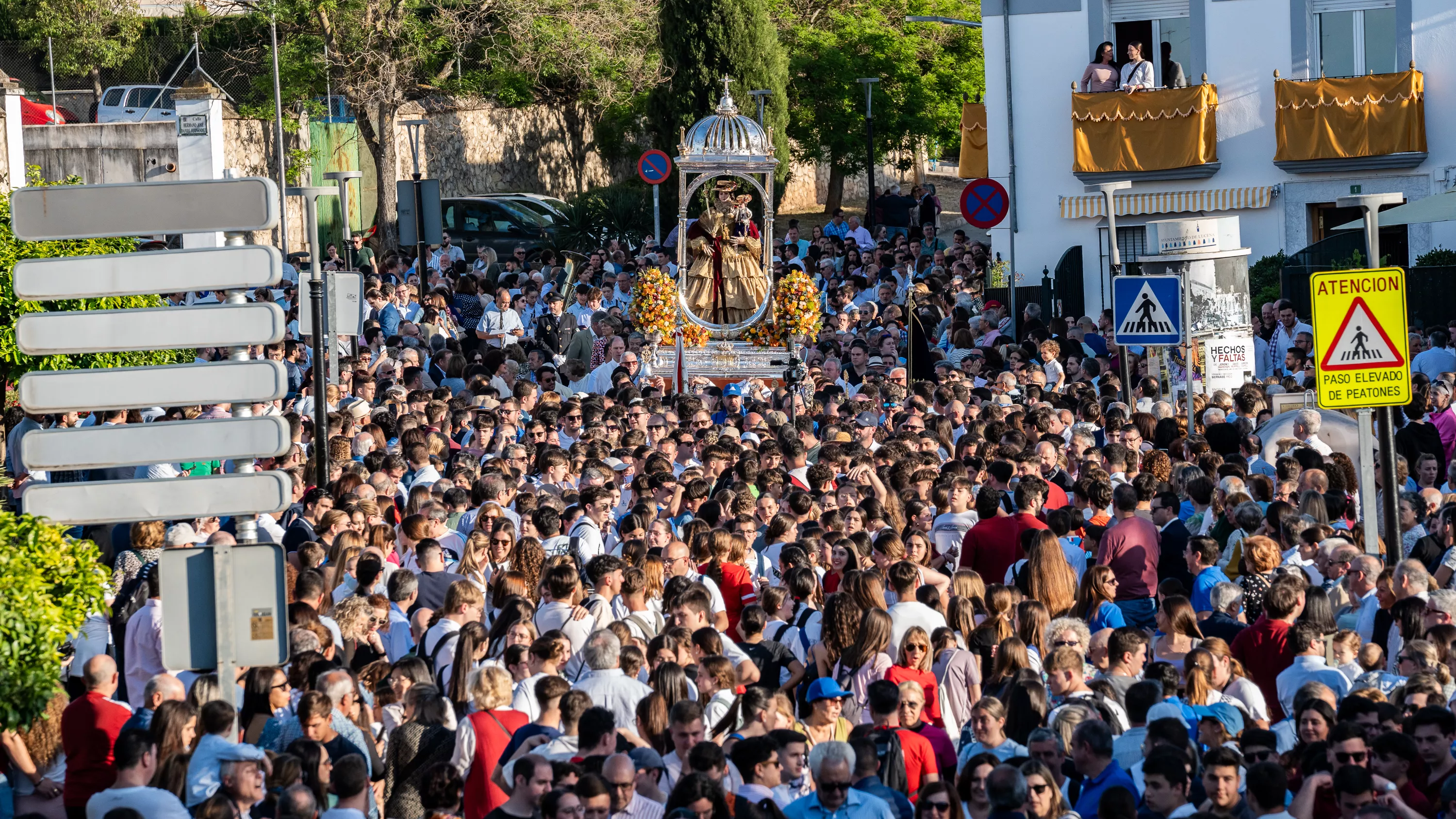 Romeria de Bajada 2024   Desde la Puerta la Mina a San Pedro Martir (11)