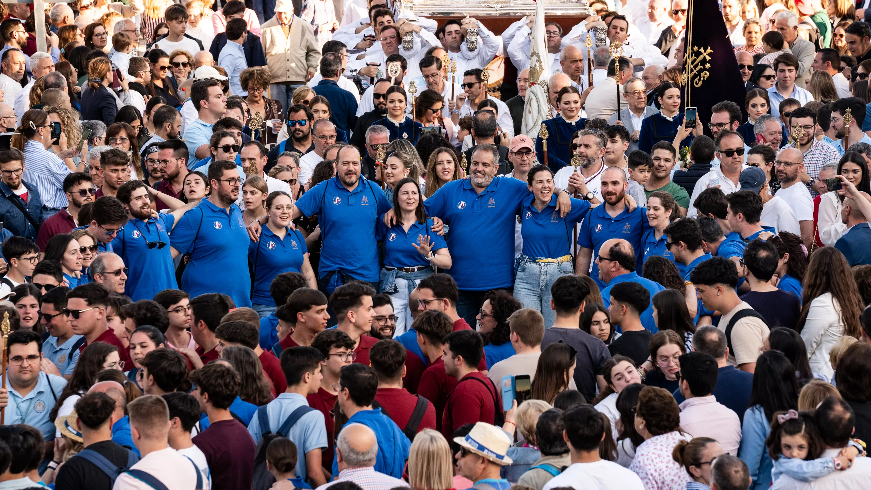 Romeria de Bajada 2024   Desde la Puerta la Mina a San Pedro Martir (12)