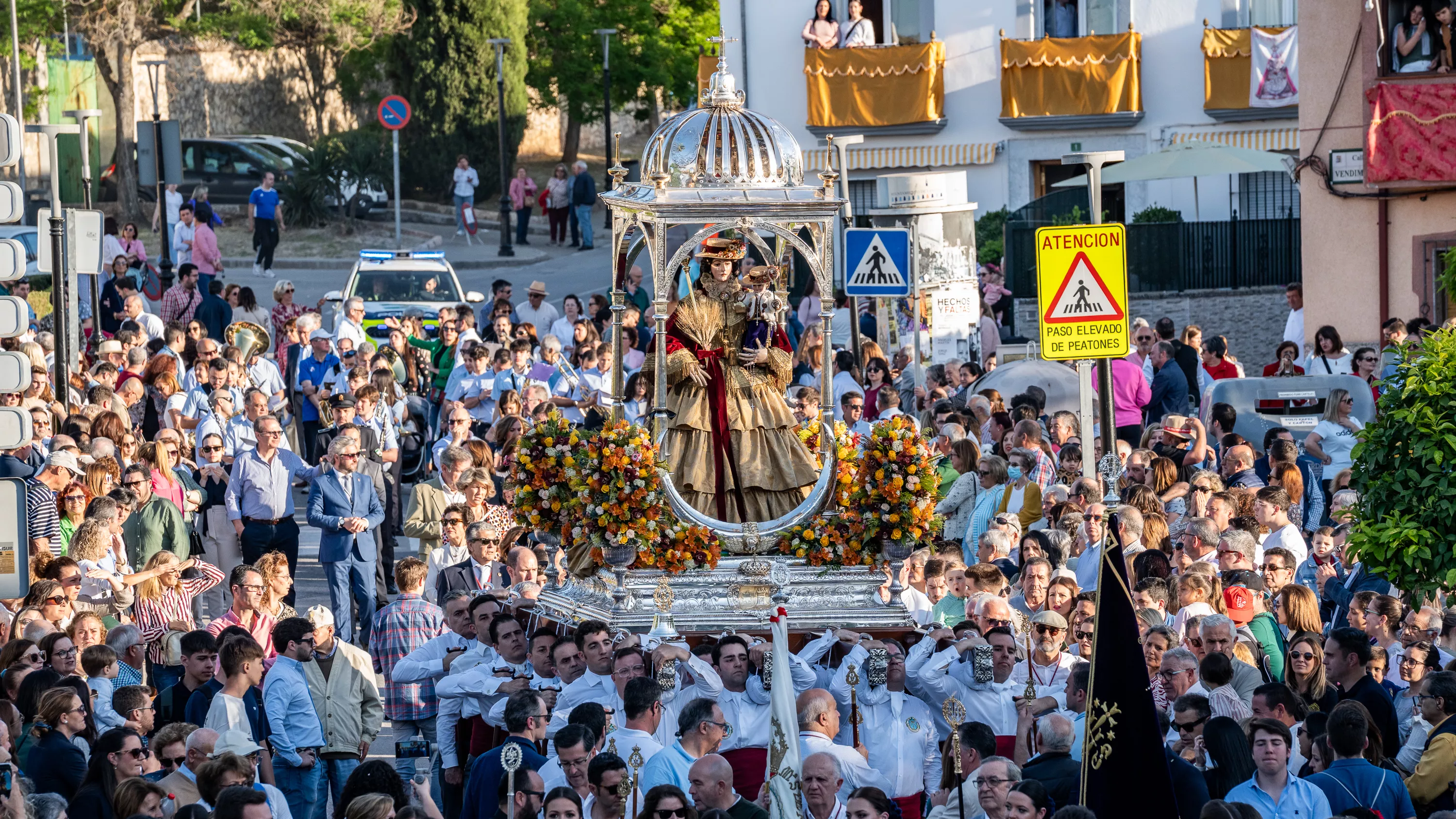 Romeria de Bajada 2024   Desde la Puerta la Mina a San Pedro Martir (13)