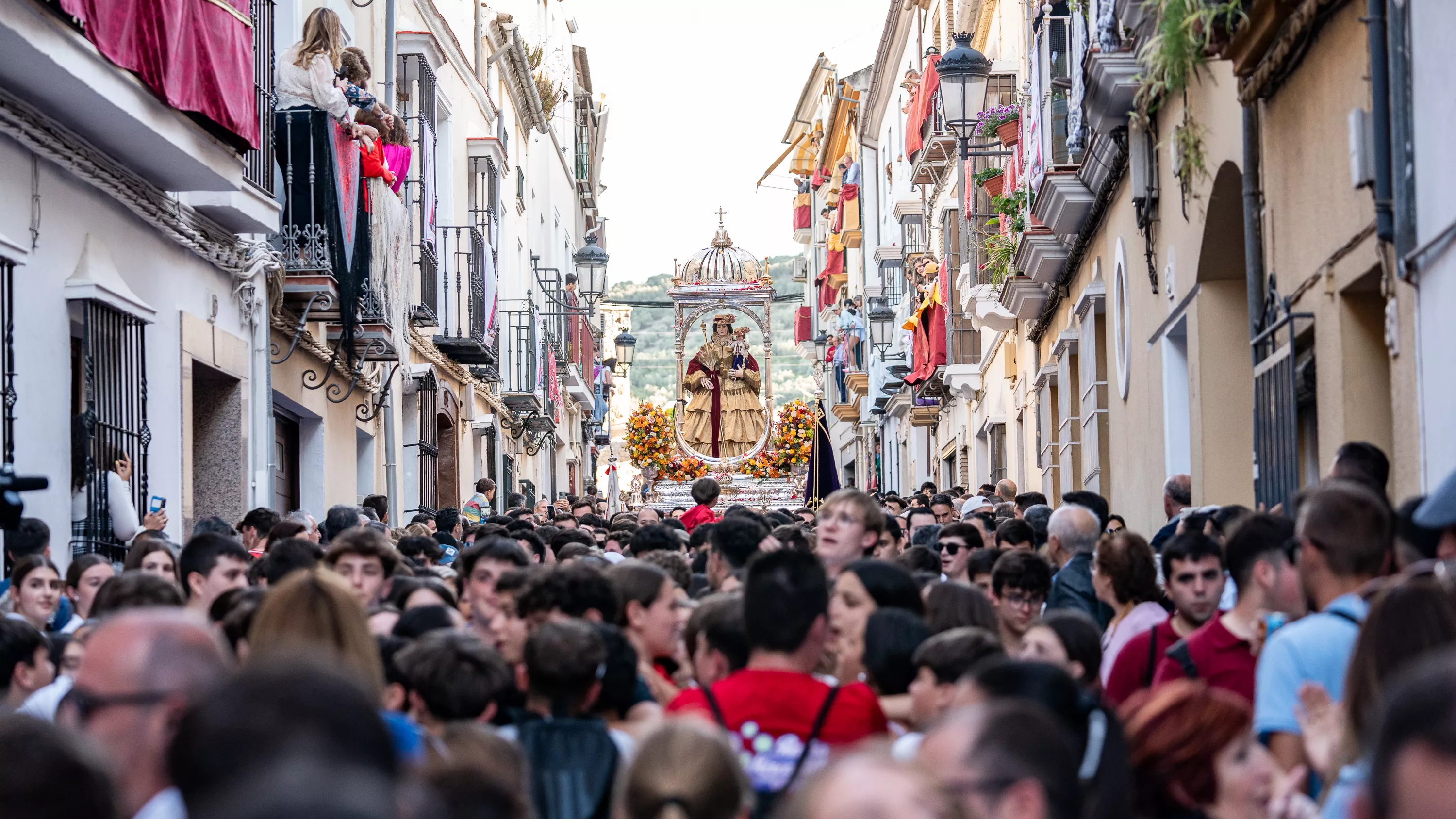 Romeria de Bajada 2024   Desde la Puerta la Mina a San Pedro Martir (14)