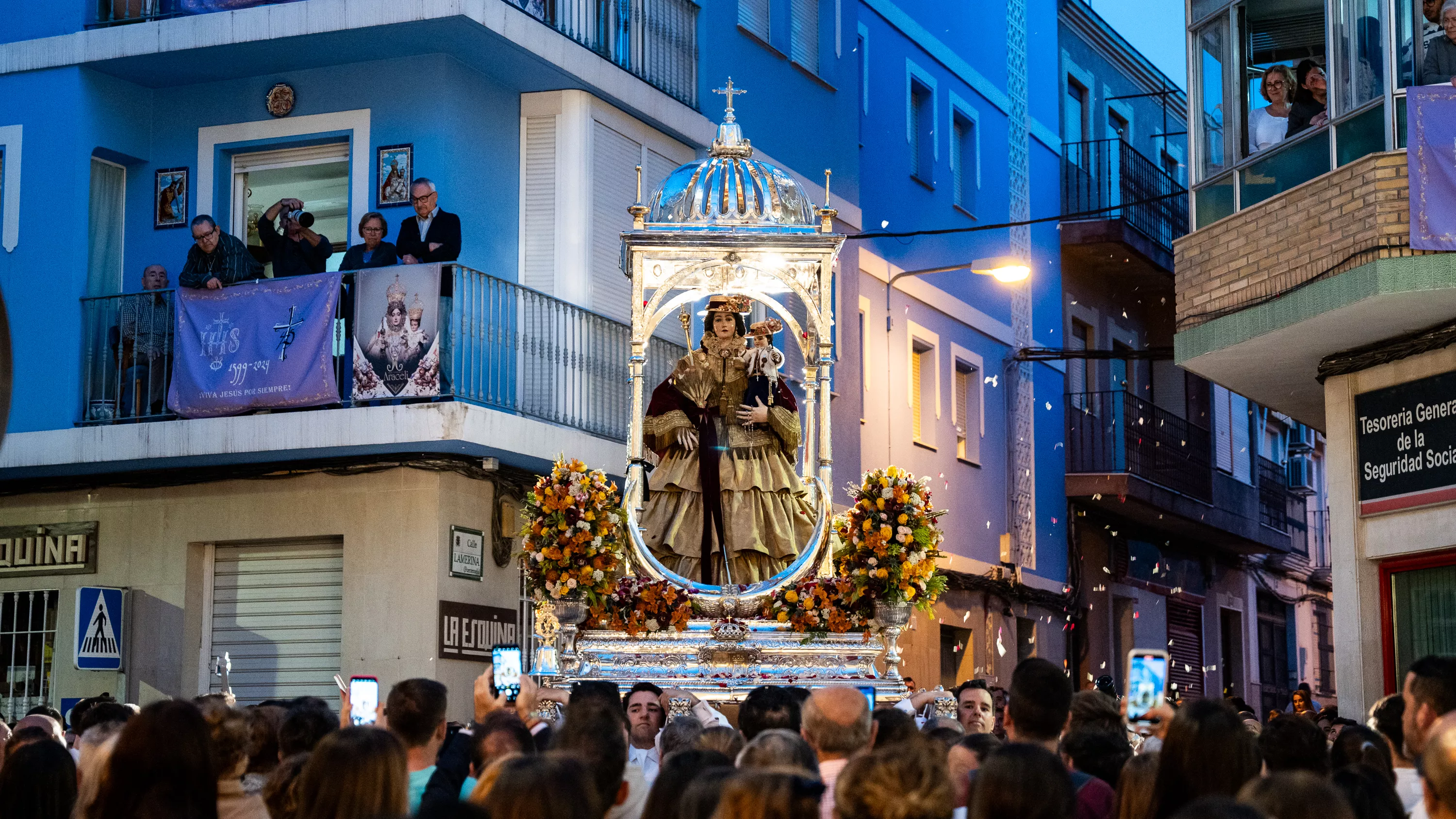 Romeria de Bajada 2024   Desde la Puerta la Mina a San Pedro Martir (76)