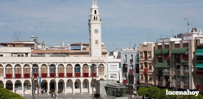  Edificio del Ayuntamiento de Lucena. 