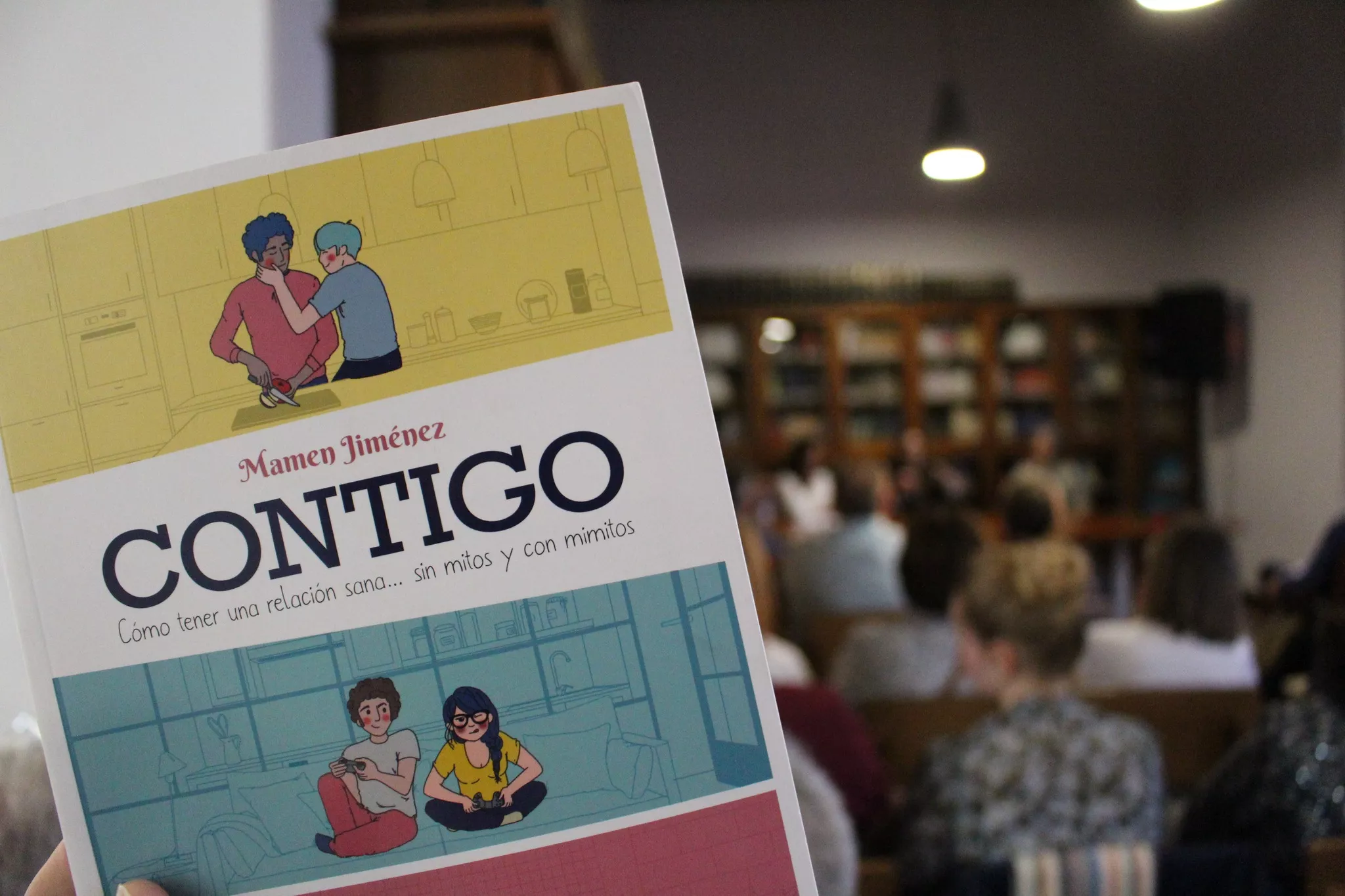 Presentación de "Contigo", de la lucentina Mamen Jiménez Romero