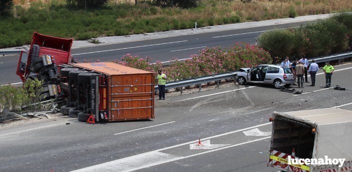  Dos accidentes se saldaron el jueves con 5 heridos derivados al hospital (fotos) 