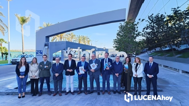 Representantes de las dos entidades y autoridades antelas instalaciones de Infrico