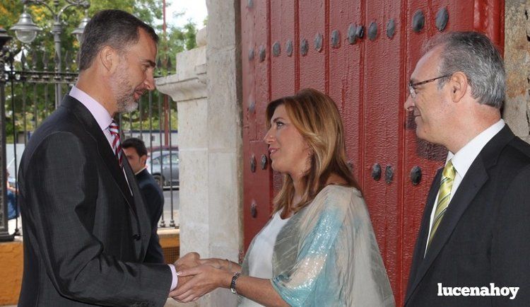 Galería: El Rey Felipe VI entrega a Natividad Gómez el Premio Real Maestranza de Caballería de Sevilla
