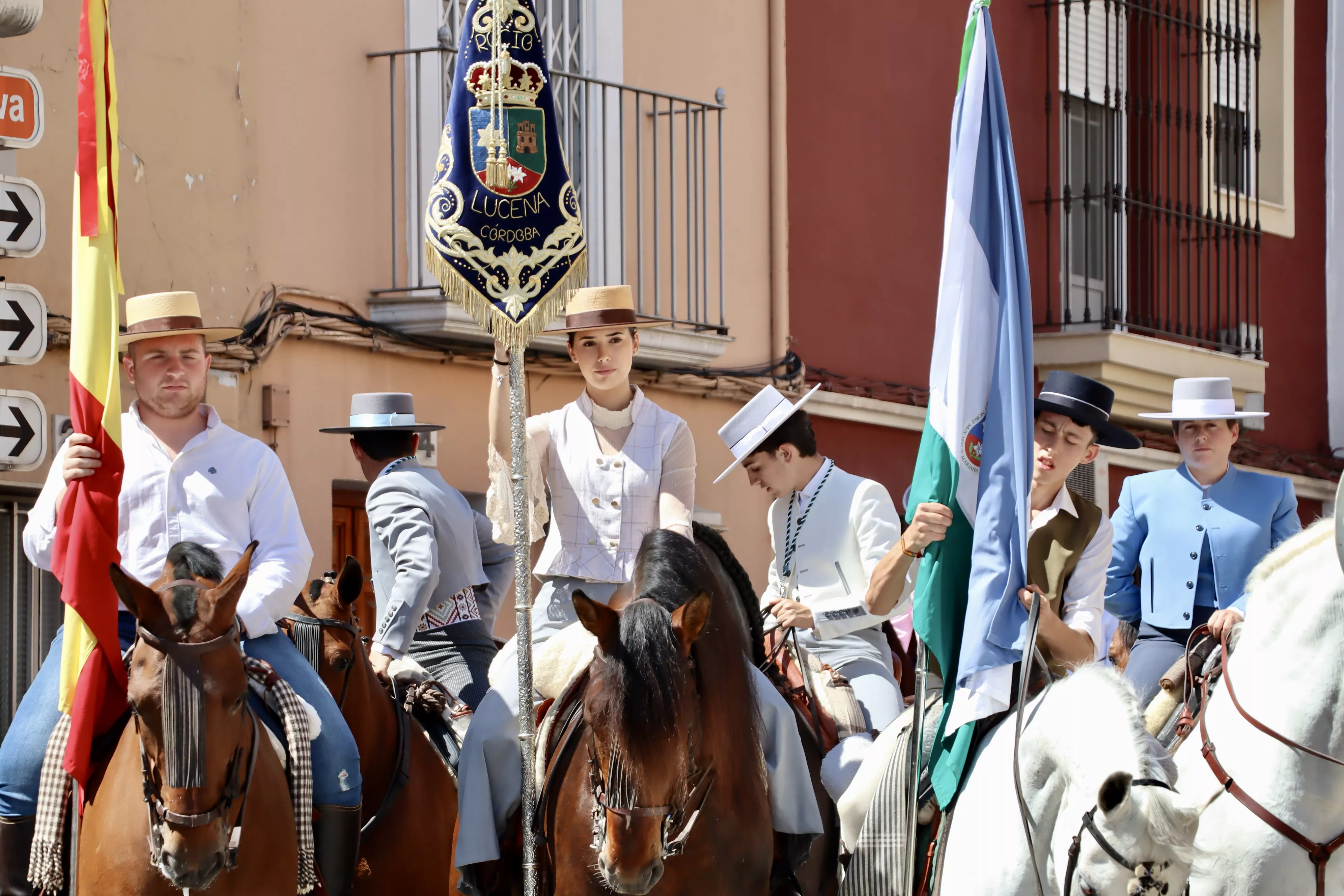 Salida de la Hermandad del Rocío de Lucena 2024 Salida de la Hermandad del Rocío de Lucena 2024