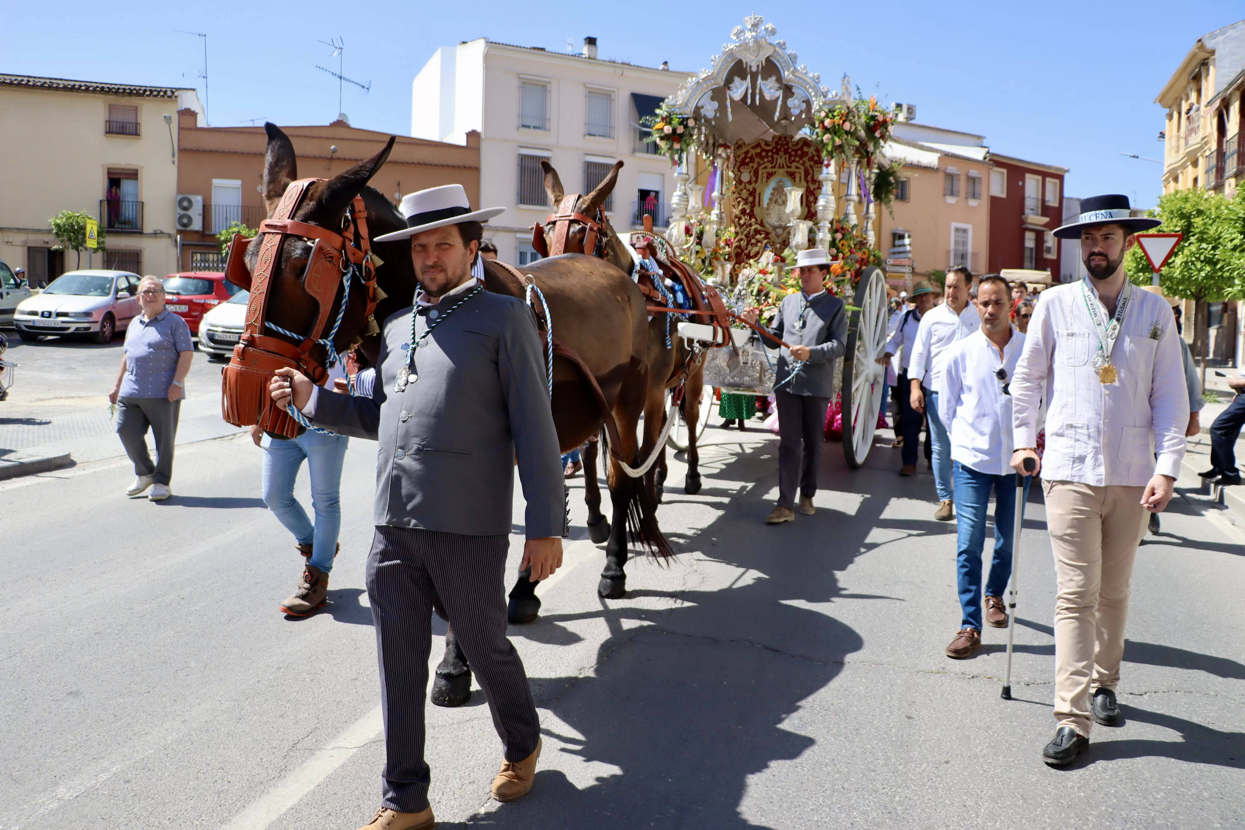 Salida de la Hermandad del Rocío de Lucena 2024 Salida de la Hermandad del Rocío de Lucena 2024