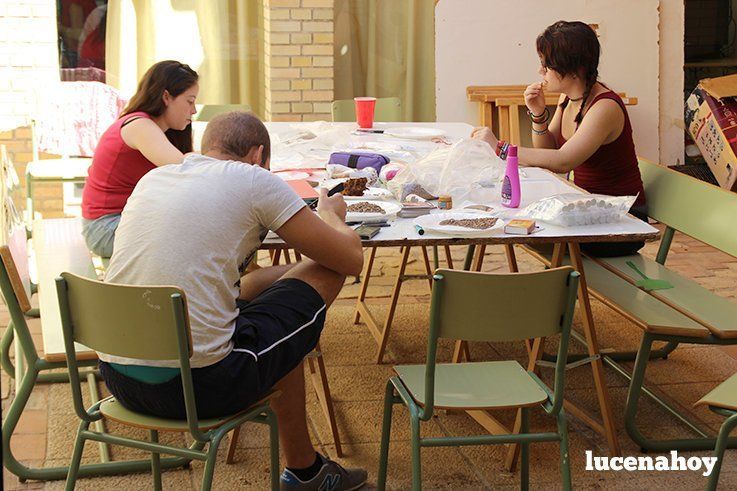 Campaña Cueva del Ángel 2015: Trabajo en el laboratorio Campaña Cueva del Ángel 2015: Trabajo en el laboratorio