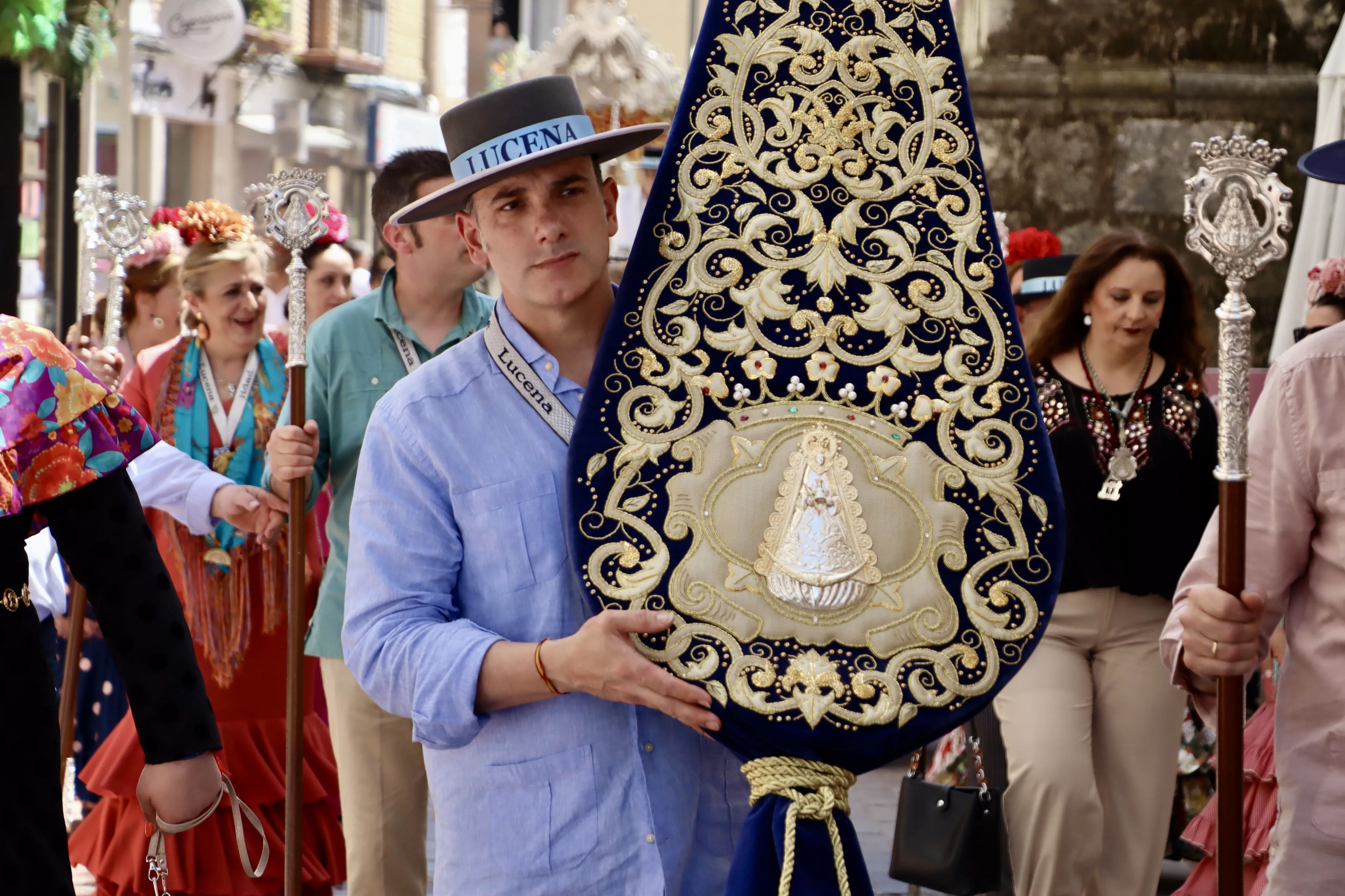 Salida de la Hermandad del Rocío de Lucena 2024 Salida de la Hermandad del Rocío de Lucena 2024