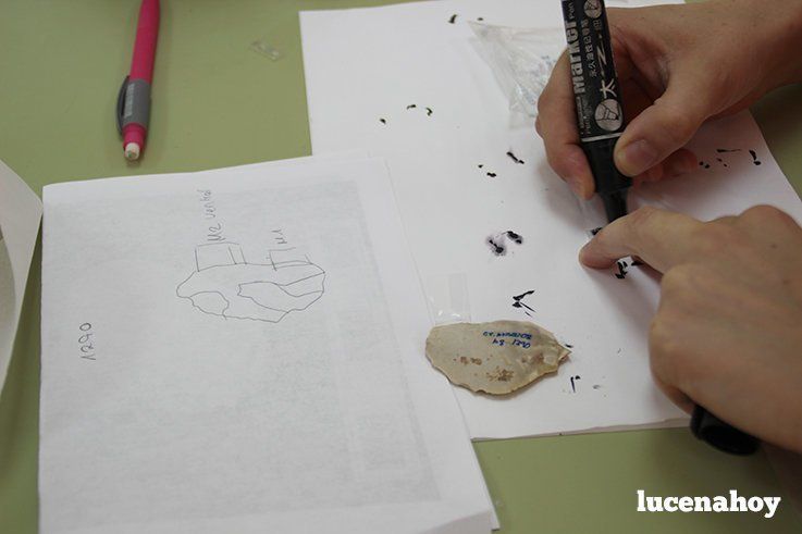 Campaña Cueva del Ángel 2015: Trabajo en el laboratorio Campaña Cueva del Ángel 2015: Trabajo en el laboratorio
