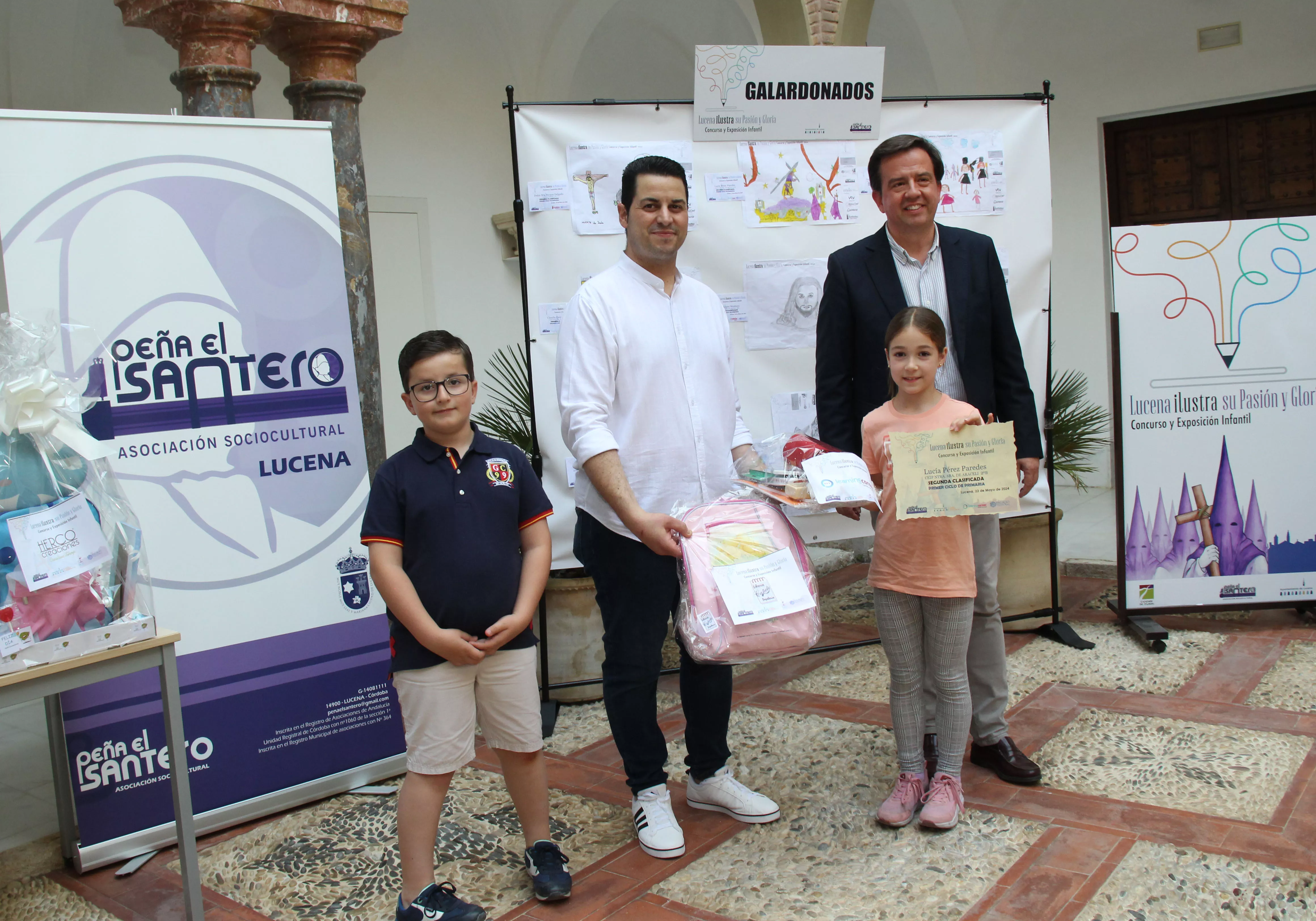Entrega de Premios del concurso "Lucena ilustra su Pasión y Gloria"