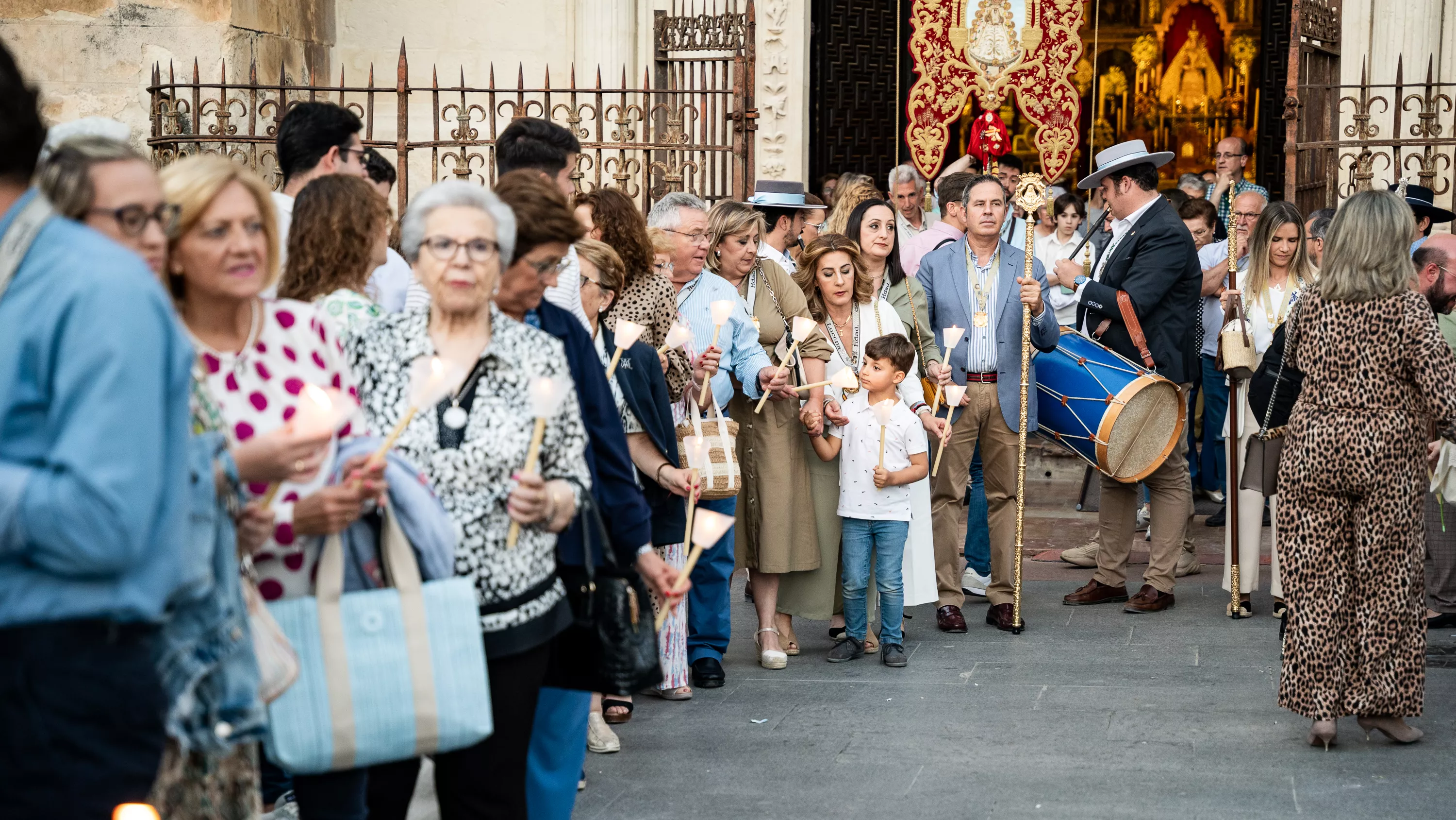 Regreso al Carmen del Simpecado de la Hermandad del Rocío de Lucena Regreso al Carmen del Simpecado de la Hermandad del Rocío de Lucena