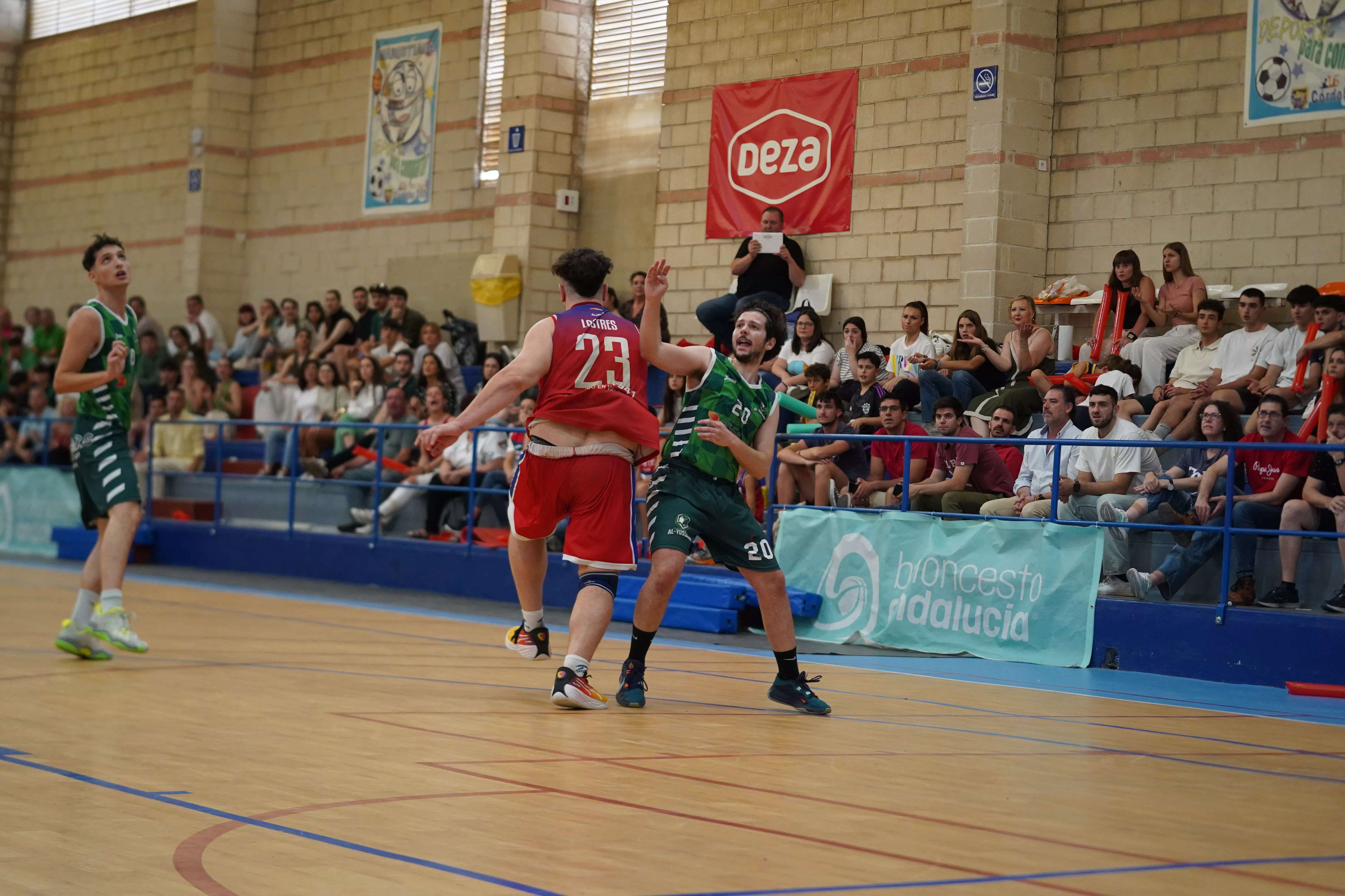 Maristas-C.B. Al-Yussana. Foto: Antonio Dávila