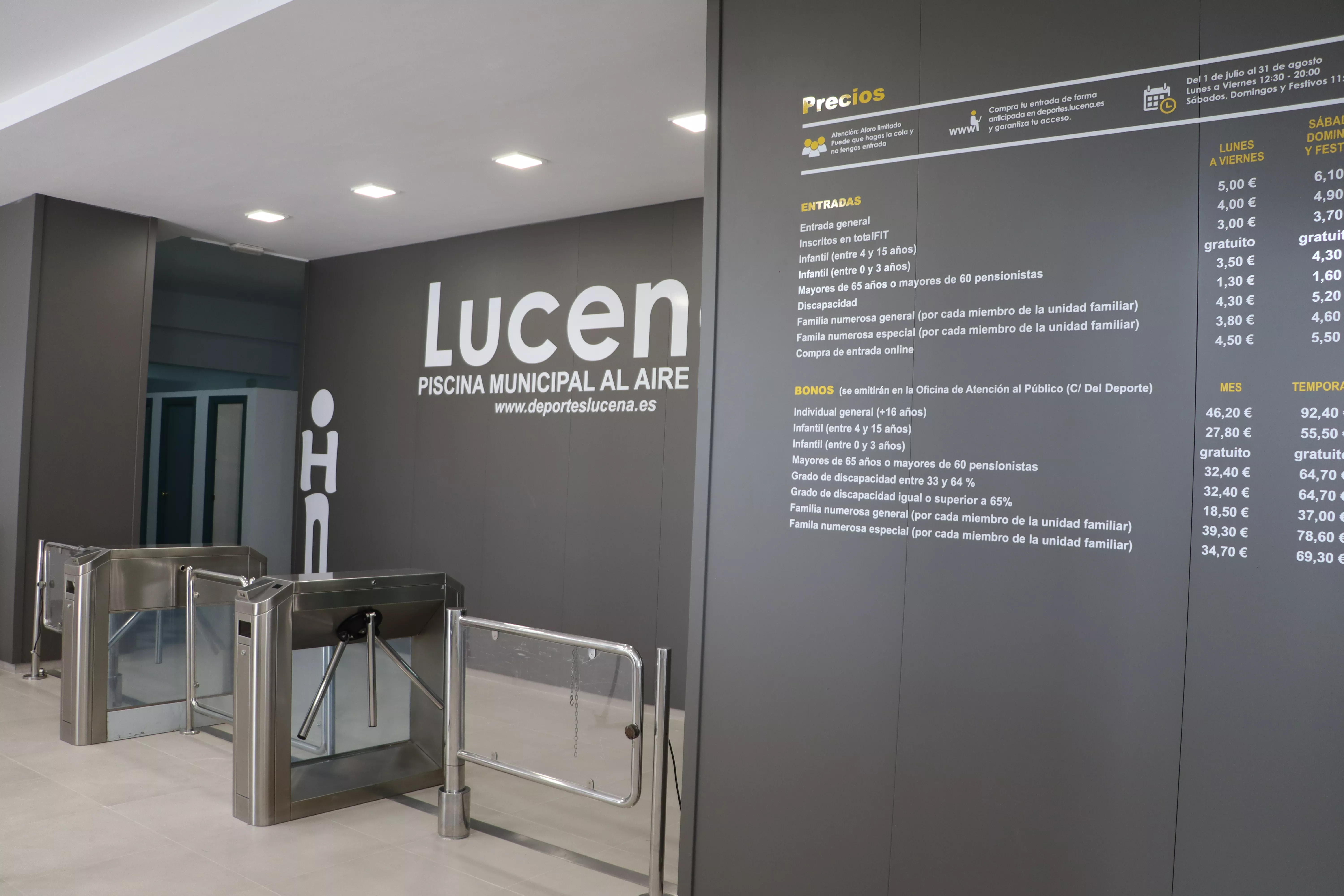 Apertura de las piscinas de verano de Lucena Apertura de las piscinas de verano de Lucena