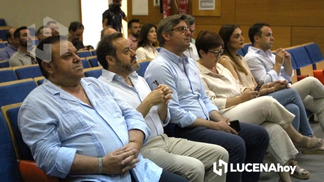 Algunos de los asistentes al Encuentro de la DOP Aceite de Lucena Algunos de los asistentes al Encuentro de la DOP Aceite de Lucena