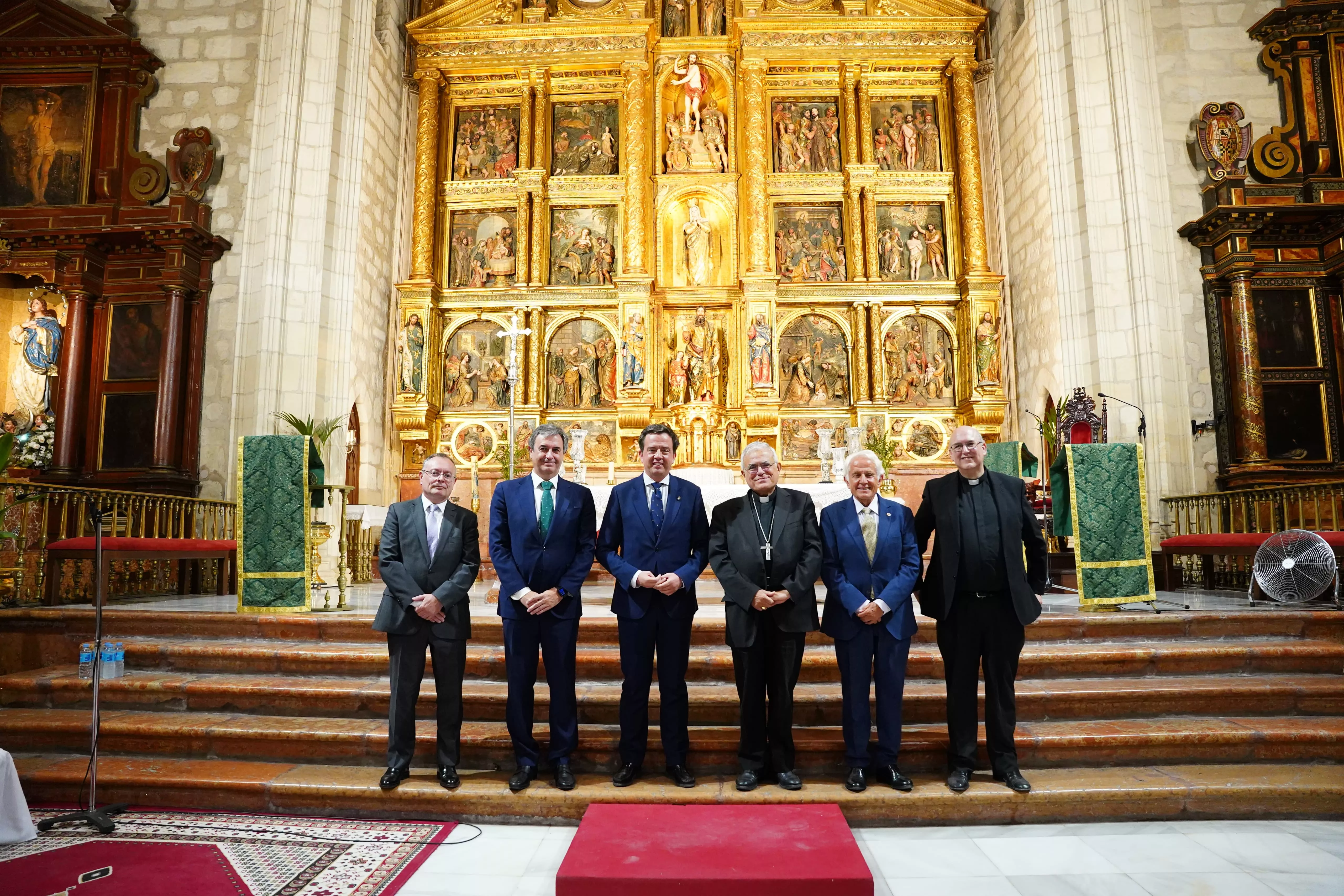 Inauguración nueva iluminación interior de San Mateo