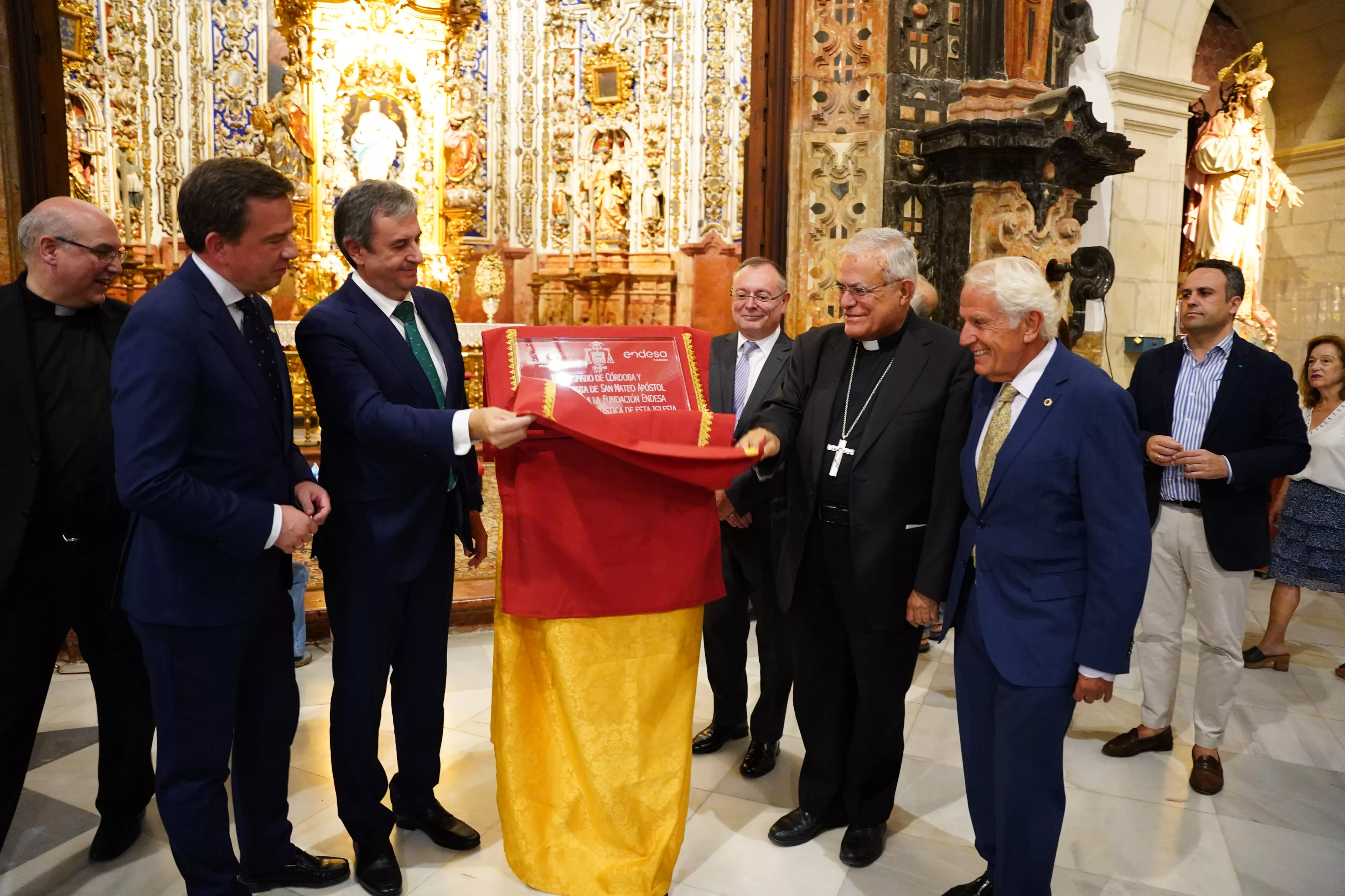Inauguración nueva iluminación interior de San Mateo