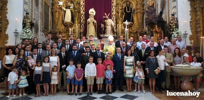  El obispo Mario Iceta elogia la ilusión y la constancia de la Cofradía del Huerto en su 25 aniversario (fotos) 