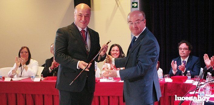  Antonio Ruiz, alcalde socialista de Rute, preside desde hoy la Diputación Provincial 