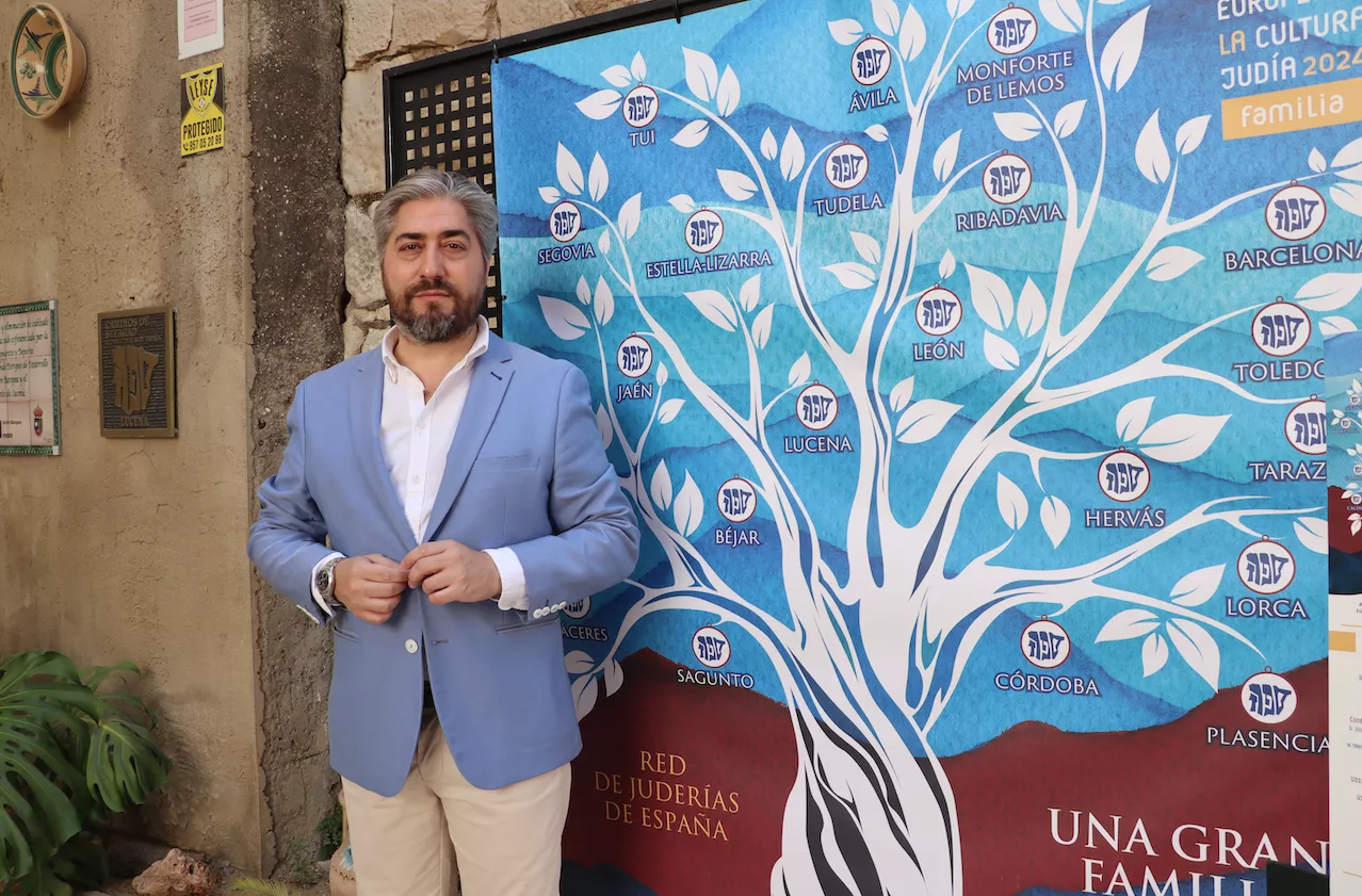 Francisco Barbancho, concejal de Turismo, durante la presentación de las Jornadas Europeas de la Cultura Judía