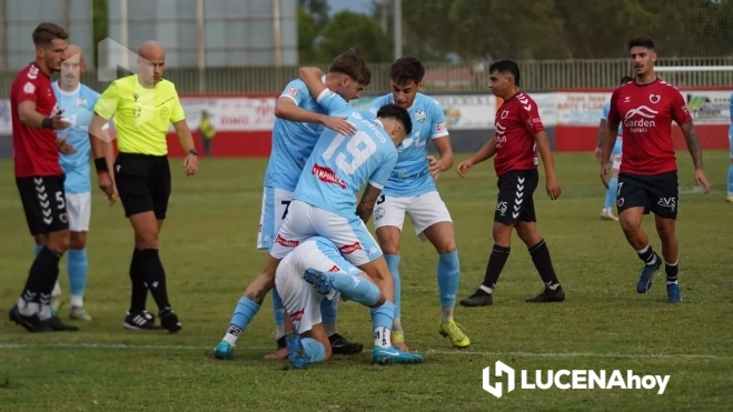 La alegría de los jugadores lucentinos tras esta victoria La alegría de los jugadores lucentinos tras esta victoria