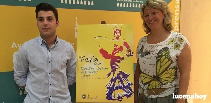  Francisco Jiménez firma el cartel de la Feria del Valle 2015, presentado hoy 