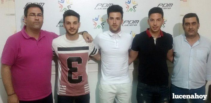  El portero Cristian y los alas Samuel y Josele se integran en el Lucena FS 