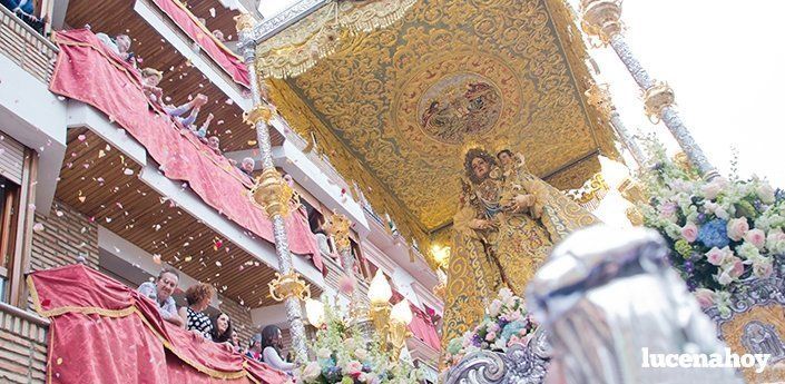  Procesión de la Virgen de Araceli en u día. Foto: Jesús Ruiz Jiménez "Gitanito" 