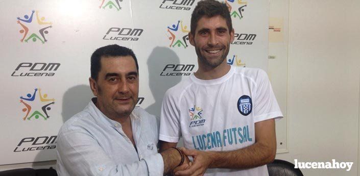  Raúl Cáliz potencia la base local del Lucena Fútbol Sala 