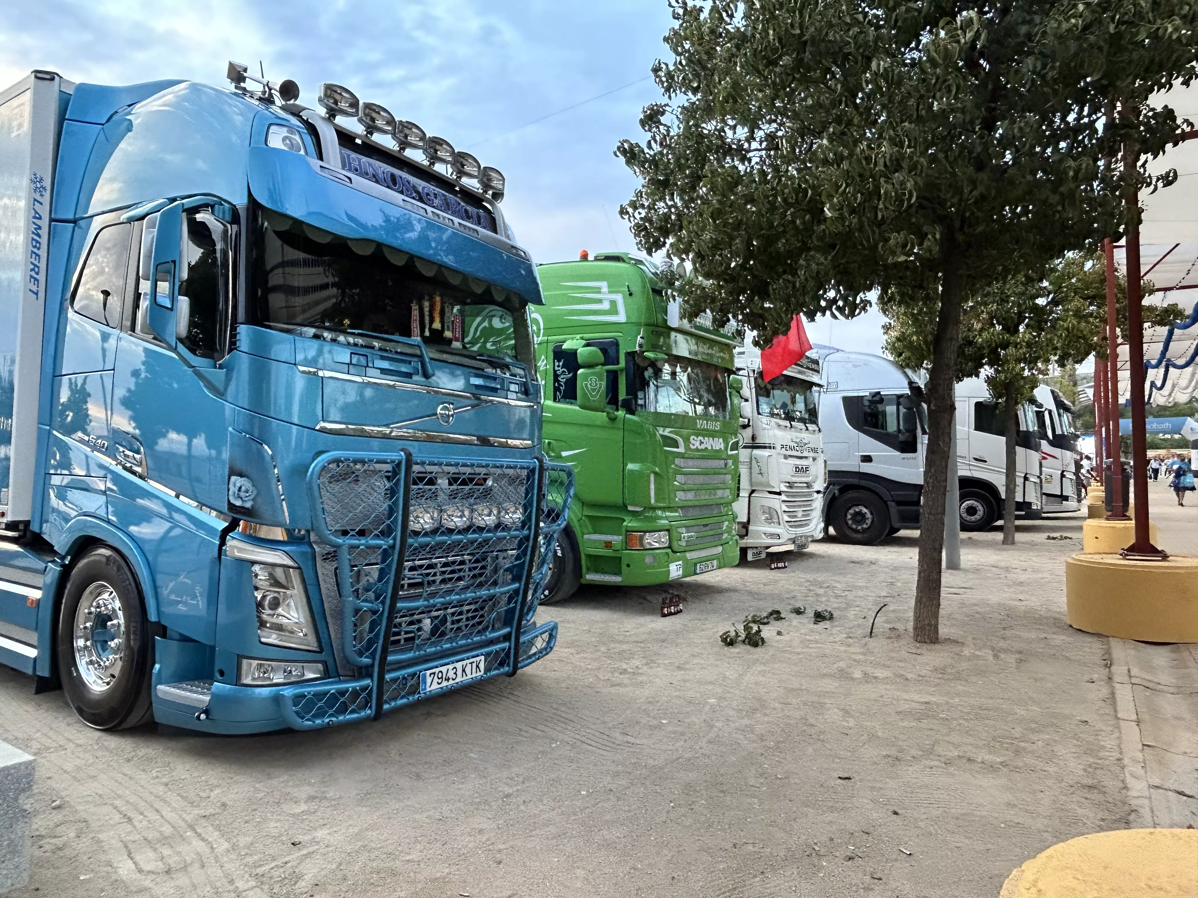 Una imagen del I Encuentro de Transportistas Ciudad de Lucena