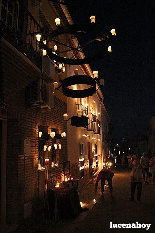 Encinas Reales celebra su V Noche Encadilada a la luz de las velas