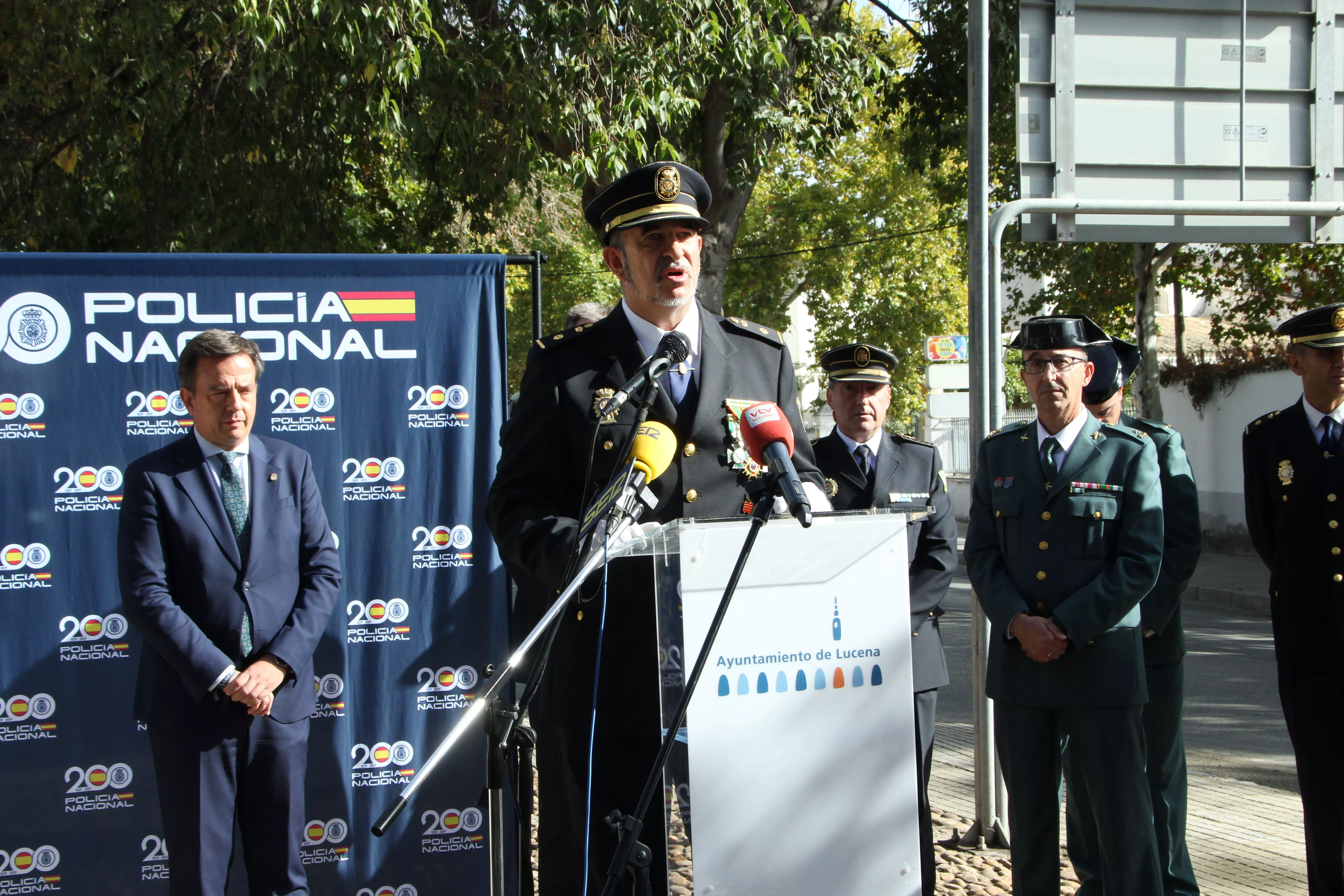 Acto de nominación de la Avenida de la Policía Nacional Acto de nominación de la Avenida de la Policía Nacional
