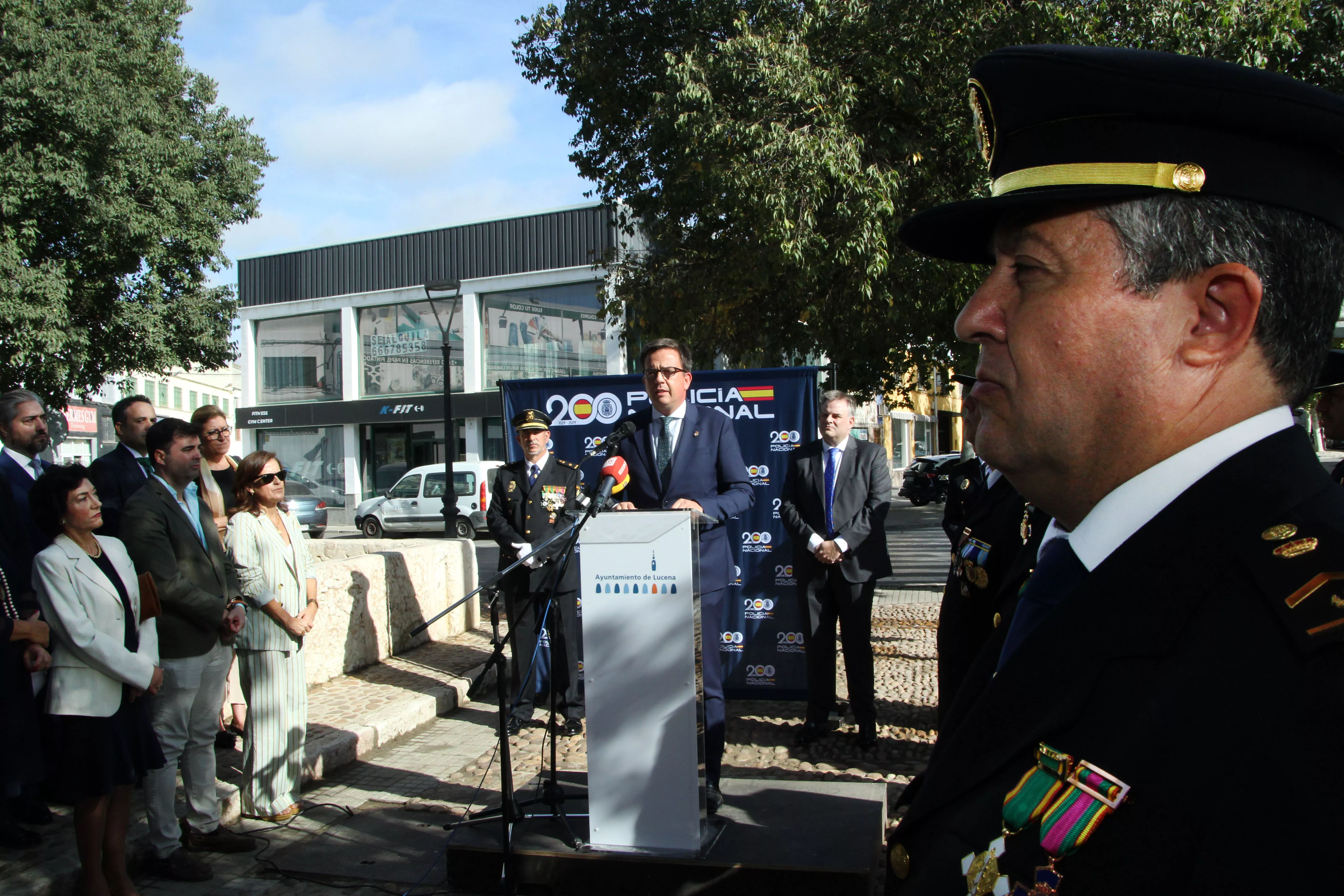 Acto de nominación de la Avenida de la Policía Nacional Acto de nominación de la Avenida de la Policía Nacional