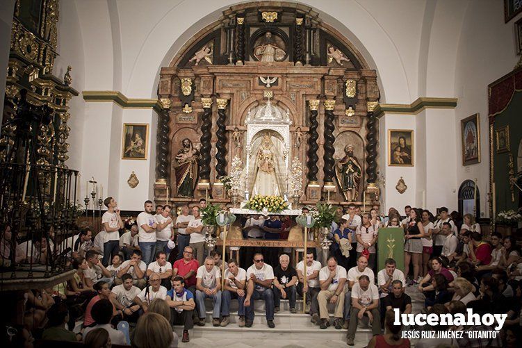Los egabrenses se vuelcan con la Virgen de la Sierra en la 'Bajá'. Fotos de Jesús Ruiz 'Gitanito' Los egabrenses se vuelcan con la Virgen de la Sierra en la 'Bajá'. Fotos de Jesús Ruiz 'Gitanito'