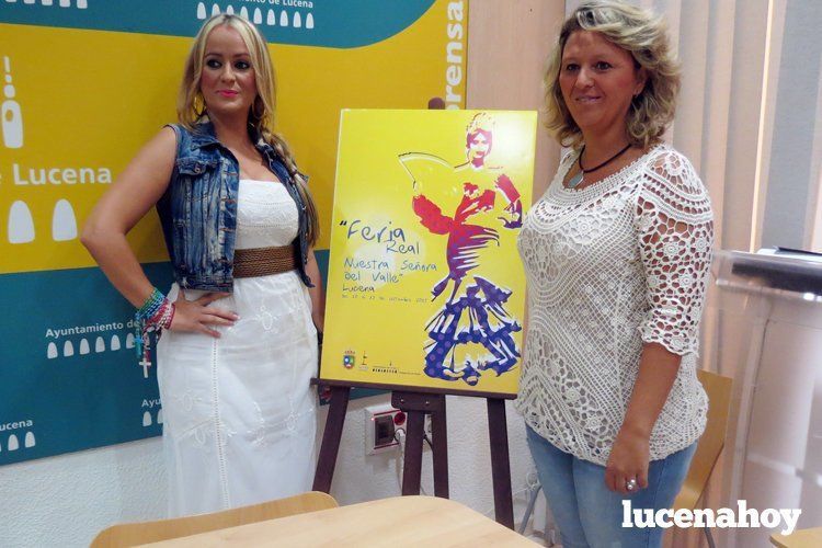  María del Mar Morales, concejala de Fiestas, y La Húngara. 