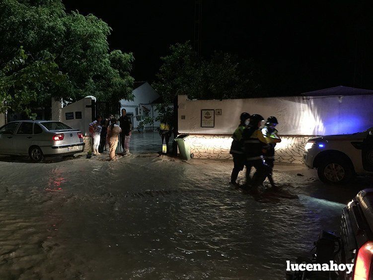 Galería de fotos: Una tormenta provoca el desalojo de la residencia de El Sauce